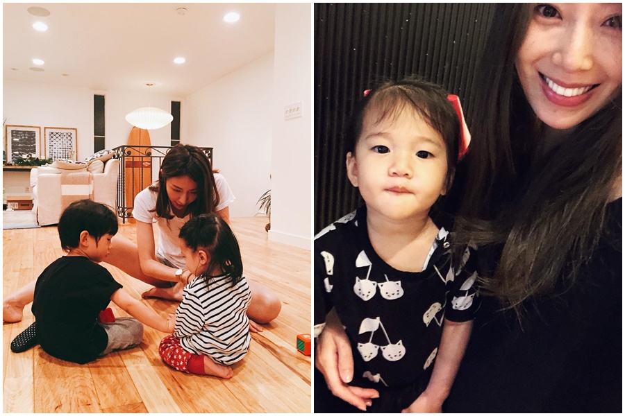 隋棠育有一雙兒女，日前她說明沒讓小孩過萬聖節的理由。（翻攝自隋棠IG）