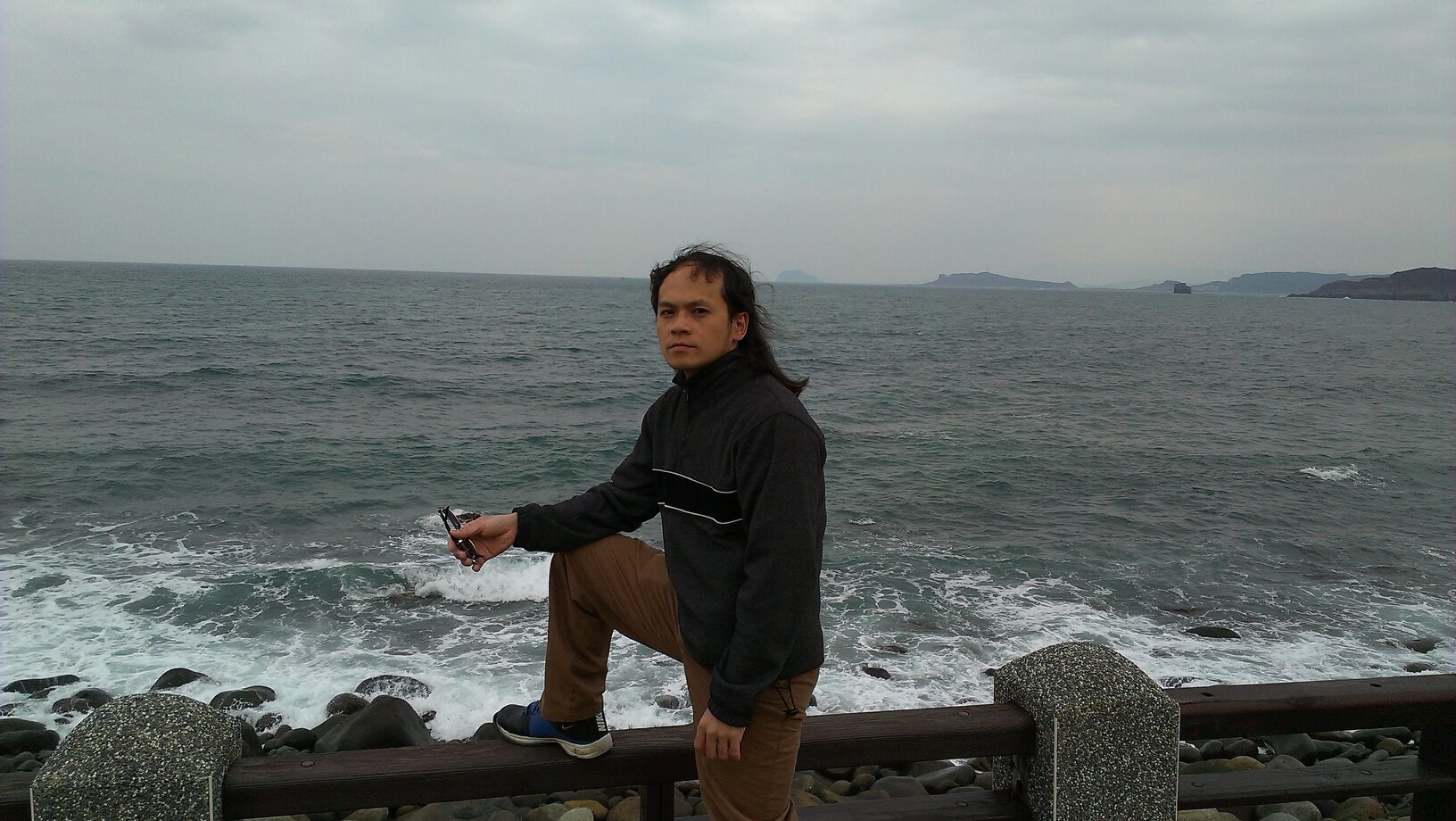 涉嫌攻擊台北市政府勞動局長賴香伶的勞運分子李明彥。（翻攝自李明彥臉書）