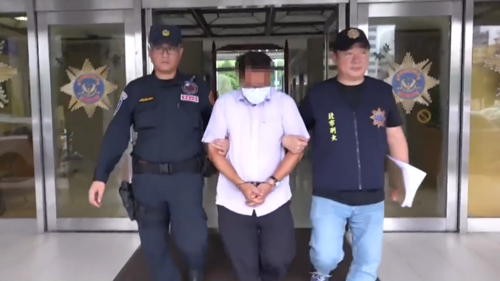 47歲的詹姓「愛心捐款箱大盜」遭市刑大肅竊組逮捕。（警方提供）