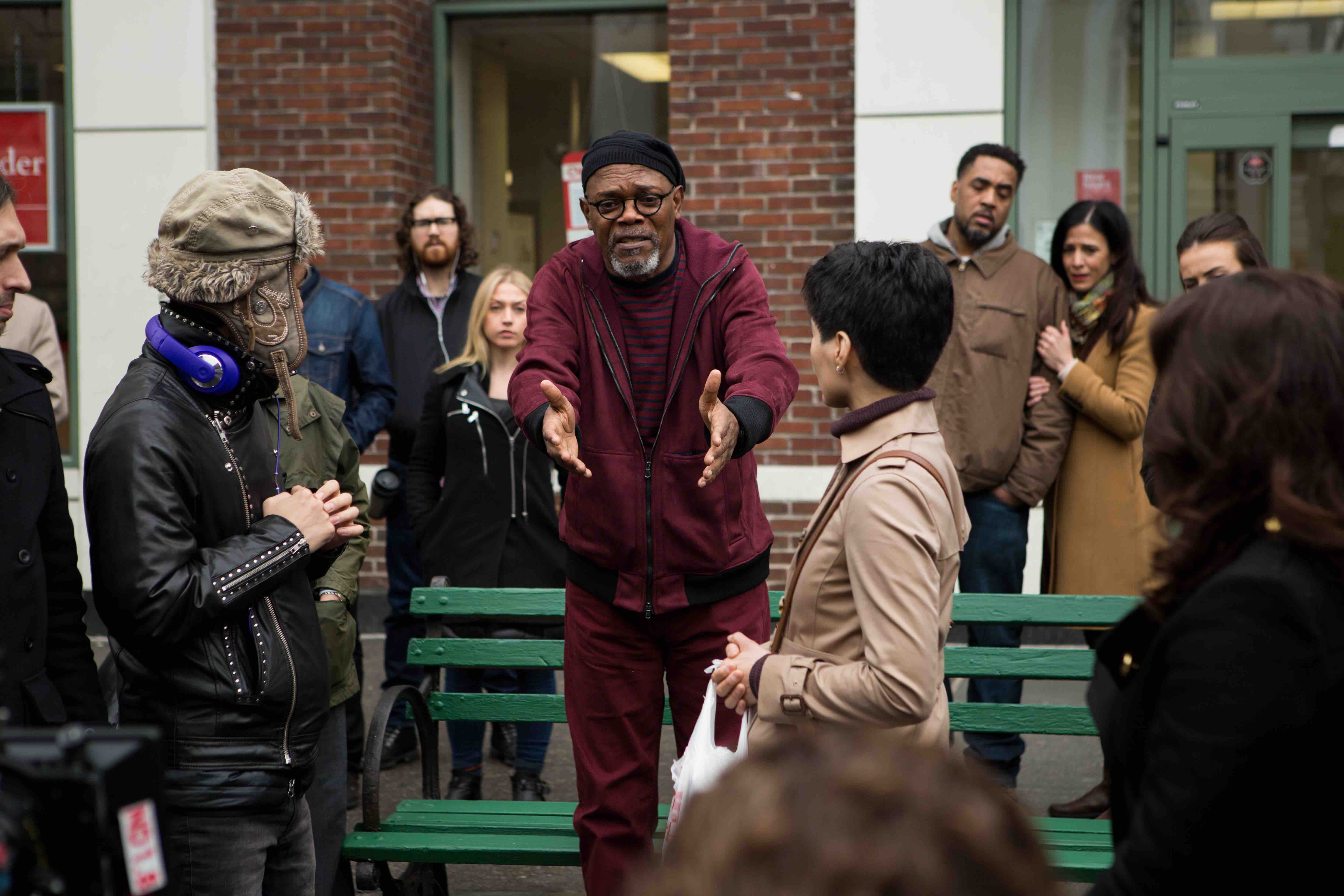 山謬傑克森大方在編劇未經他同意就把他寫進劇本裡的情況下欣然同意客串，讓電影一開始就出現彩蛋。（傳影互動提供）