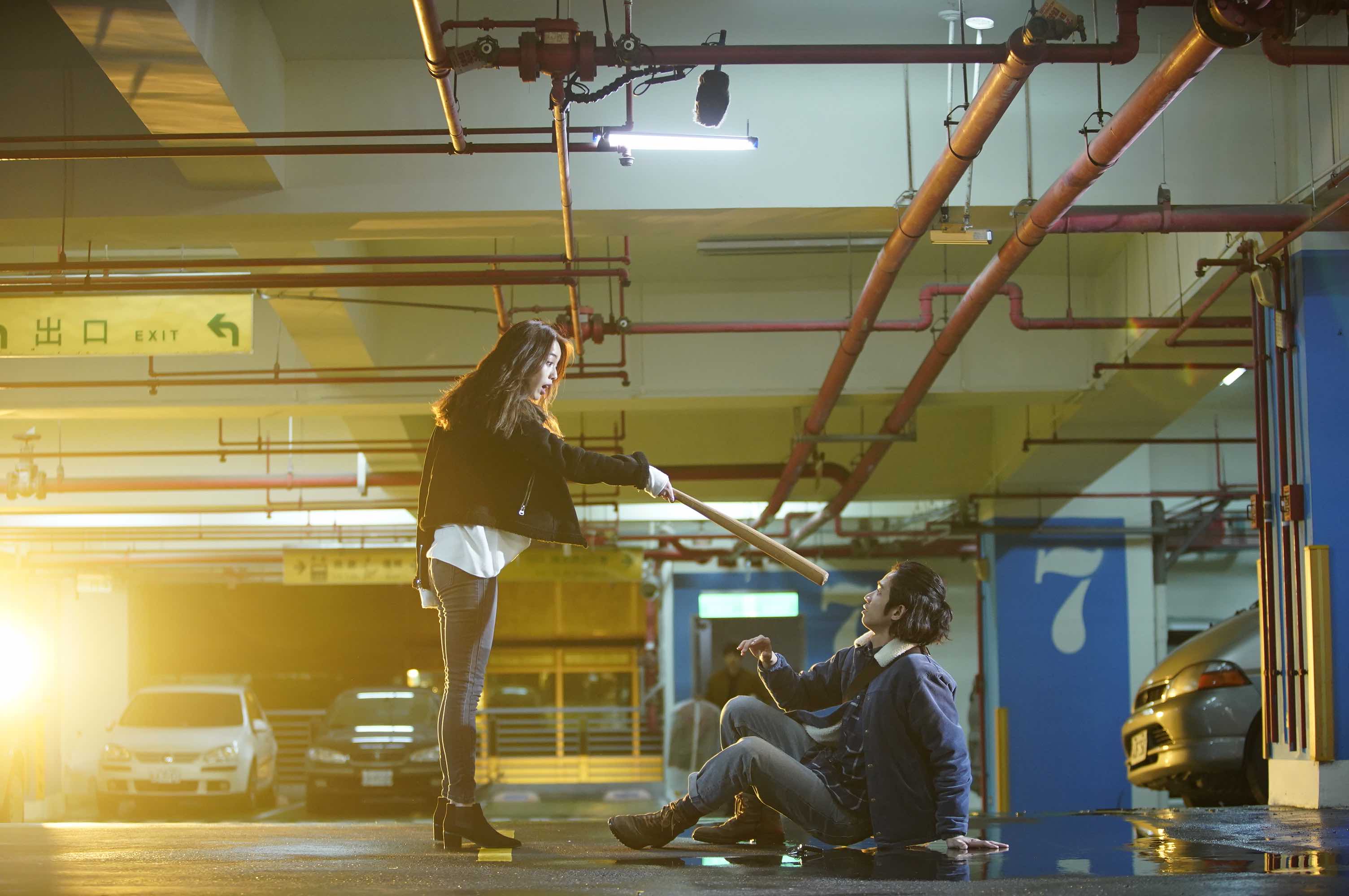 劉以豪及陳庭妮認識多年，陳庭妮入戲到狠打劉以豪。（傳影互動提供）