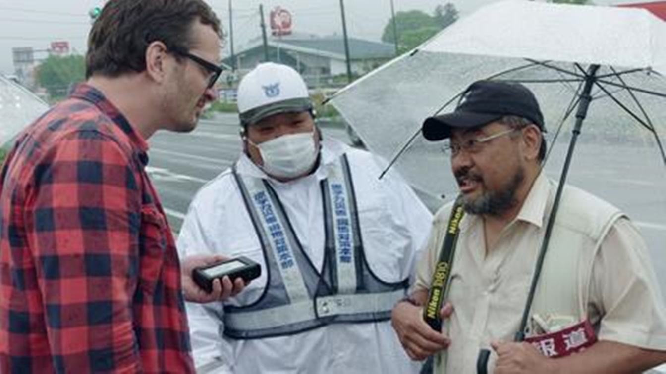 網路紀實節目《黑色旅人》（Dark Tourist）造訪福島。福島人認為，該節目誇張了福島身為核災區的負面印象。（翻攝自「Real Fukushima」旅行團官網）