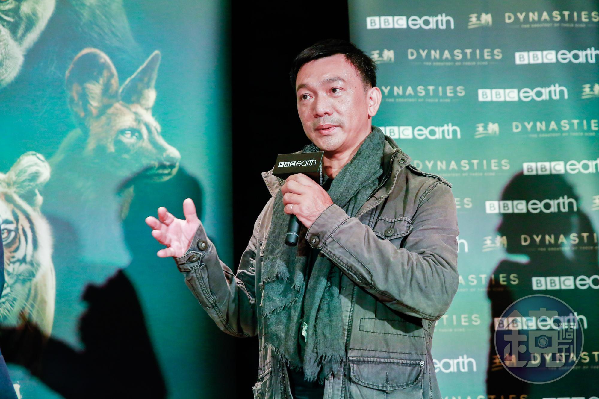 黃信堯年中還推出新紀錄片《印樣白冷圳》，目前還沒機會拍攝以動物為主的紀錄片。