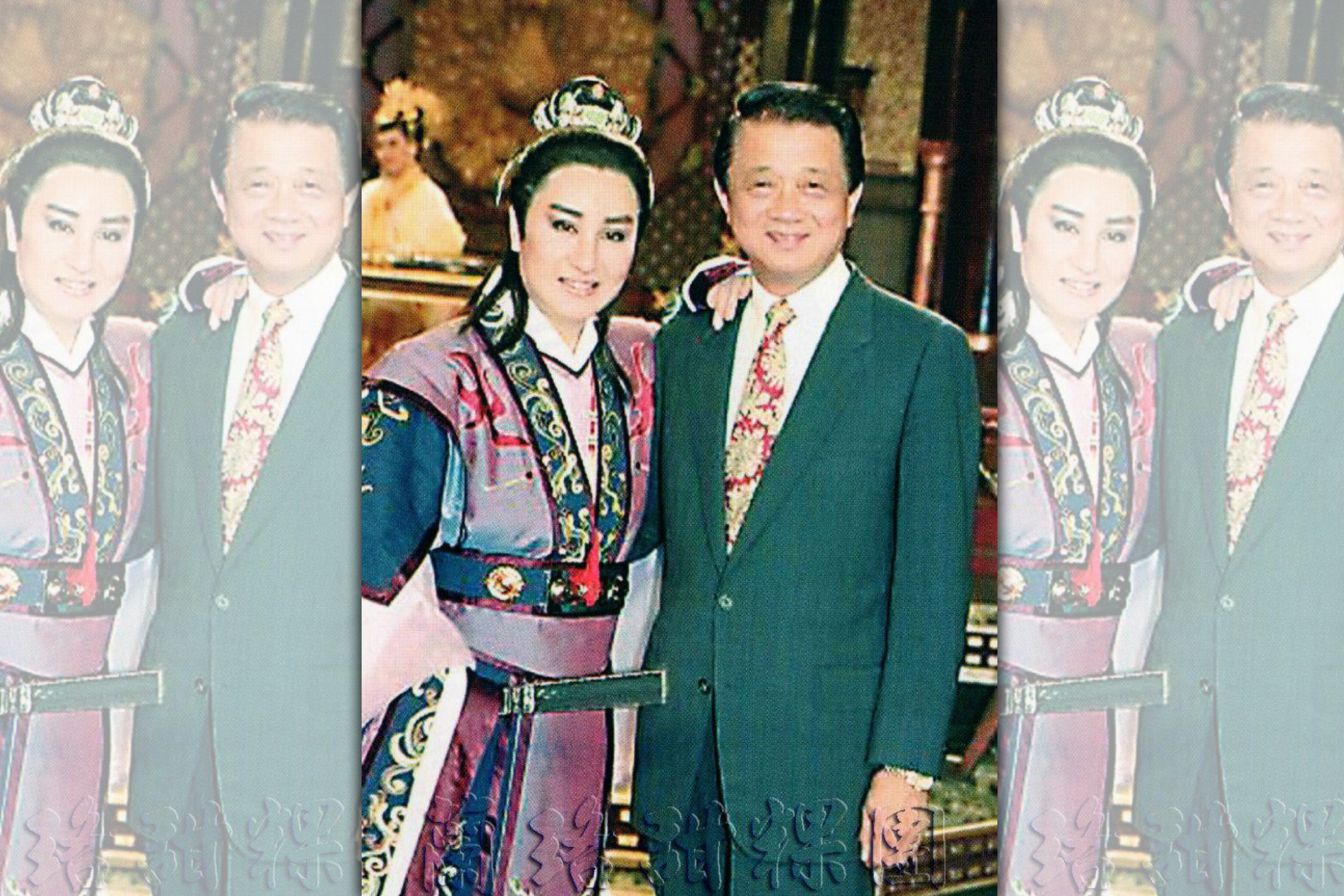 楊麗花和洪文棟螢幕前鶼鰈情深，私下卻傳出洪文棟有私生子。（翻攝自楊麗花歌仔戲臉書）