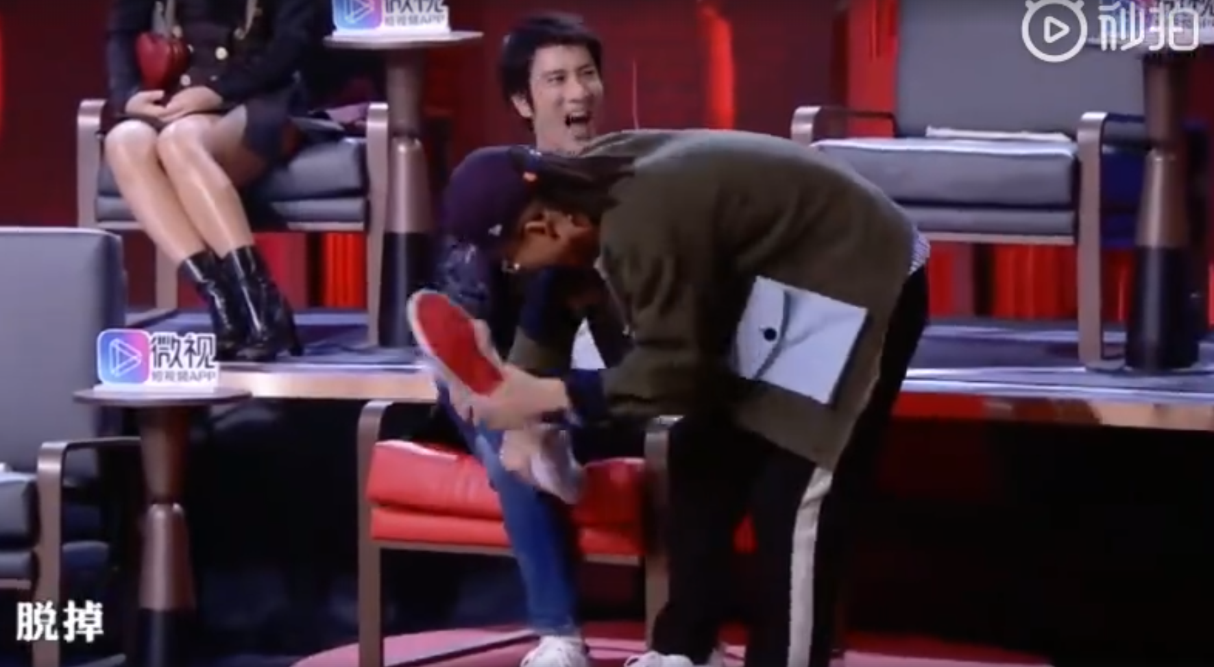 王力宏日前參加陸綜《吐槽大會》。（翻攝自微博）
