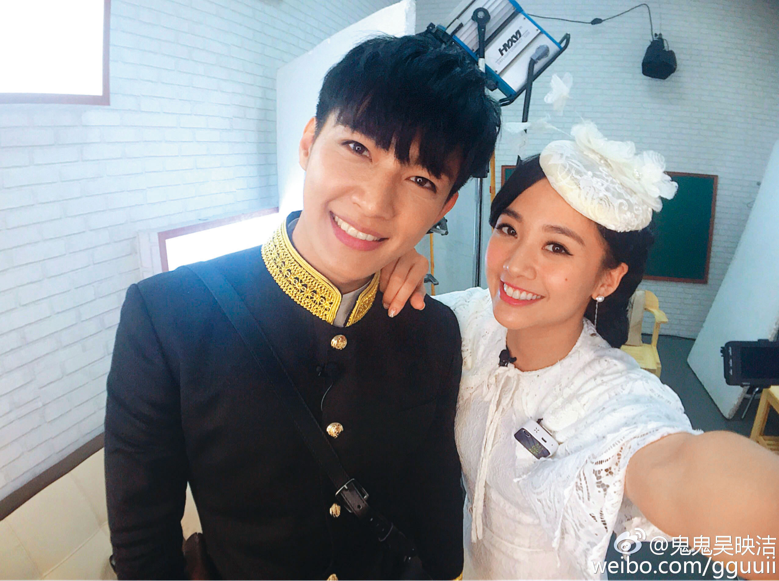 鬼鬼與炎亞綸2008年曾合作《霹靂MIT》，成為經典螢幕情侶。（翻攝自鬼鬼微博）