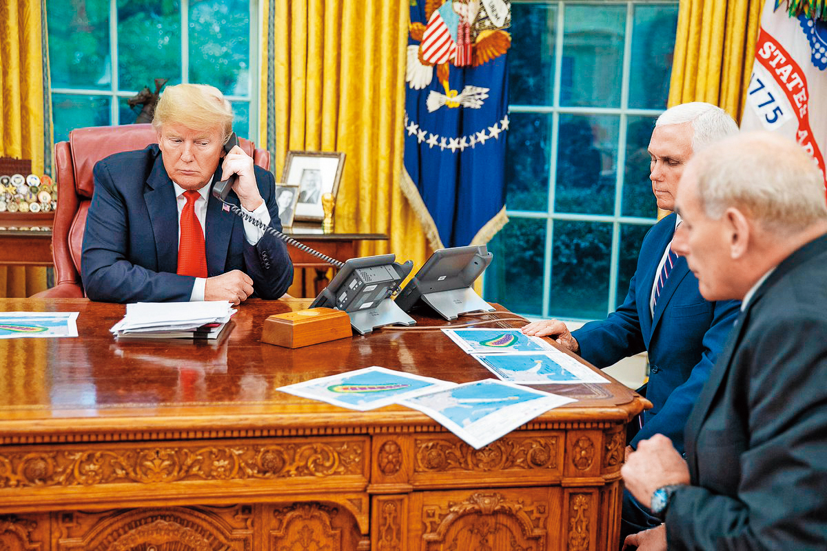 美國總統川普與中國國家主席習近平的熱線，讓近期疲弱的市場振奮不少，但重點還是經濟數據的解讀。（東方IC）