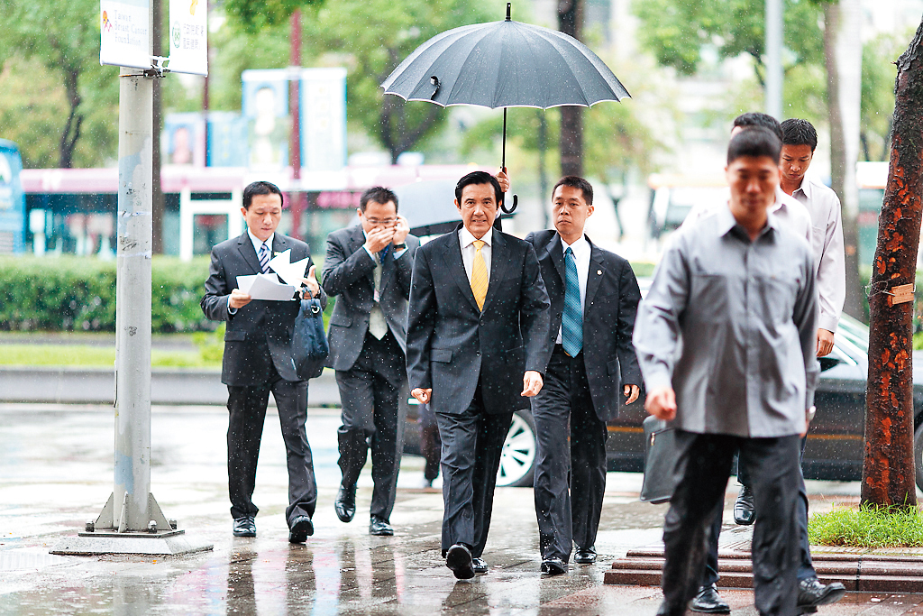 林姓隨扈曾站在前總統馬英九的首道護衛防線，持毒曝光後隨即辦理退伍。圖非當事人。