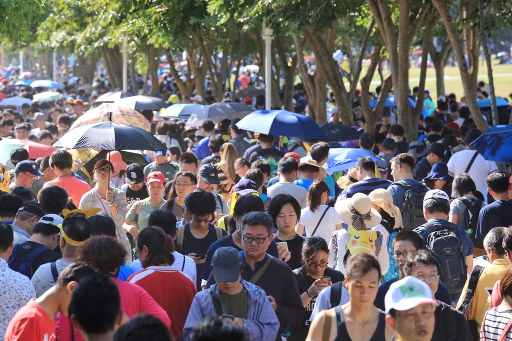 《Pokémon GO Safari Zone in Tainan》活動吸引破百萬人次在台南抓寶。