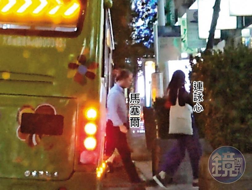 10月26日22:26，公車、捷運、小黃都是連詠心與馬塞爾經常使用的交通工具。