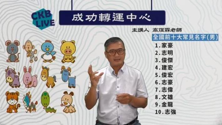 命理師高煜霖以易經姓名學分析高雄市長選情。（翻攝高煜霖臉書）