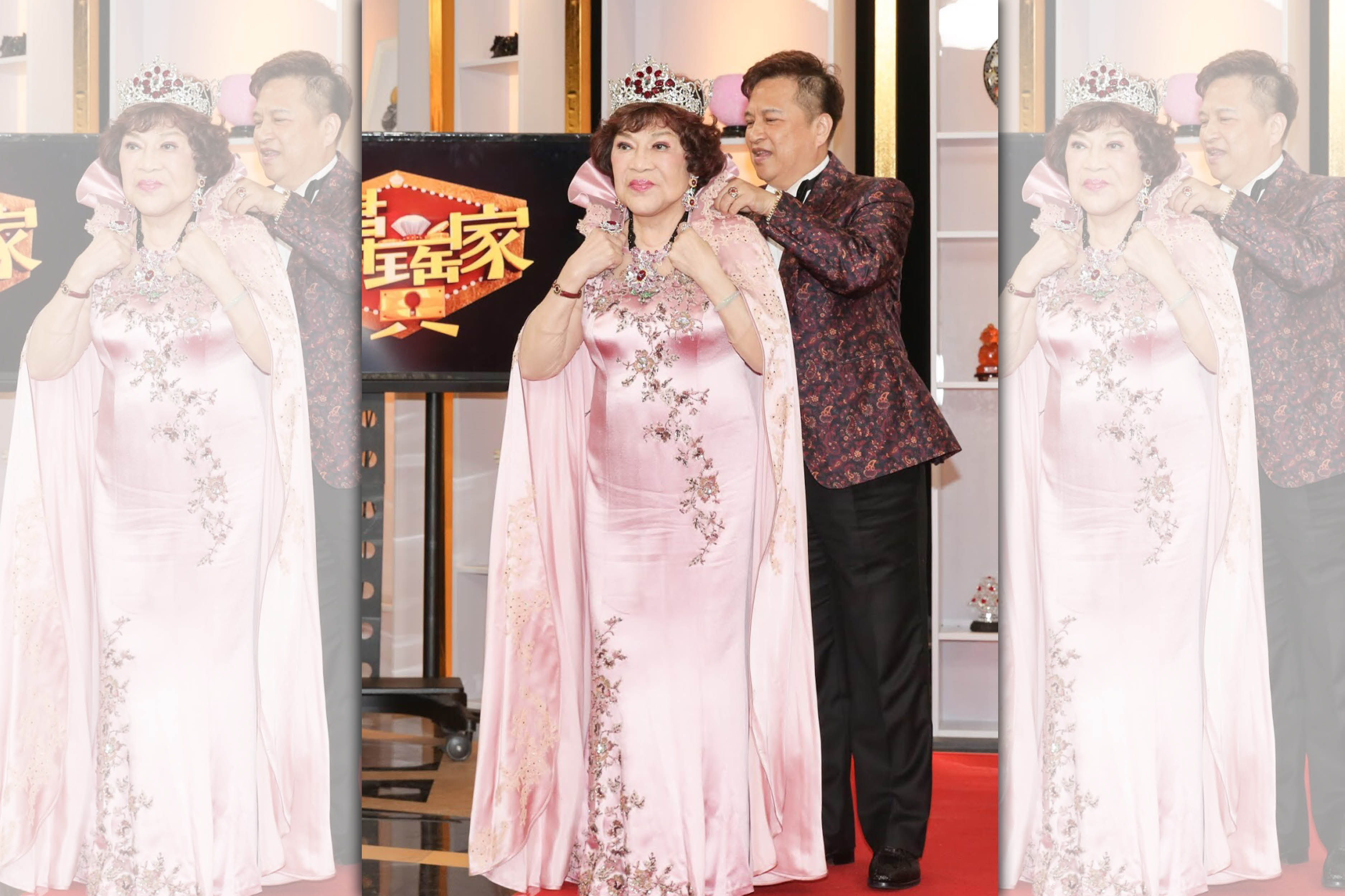 周遊與老公李朝永甜蜜上節目。