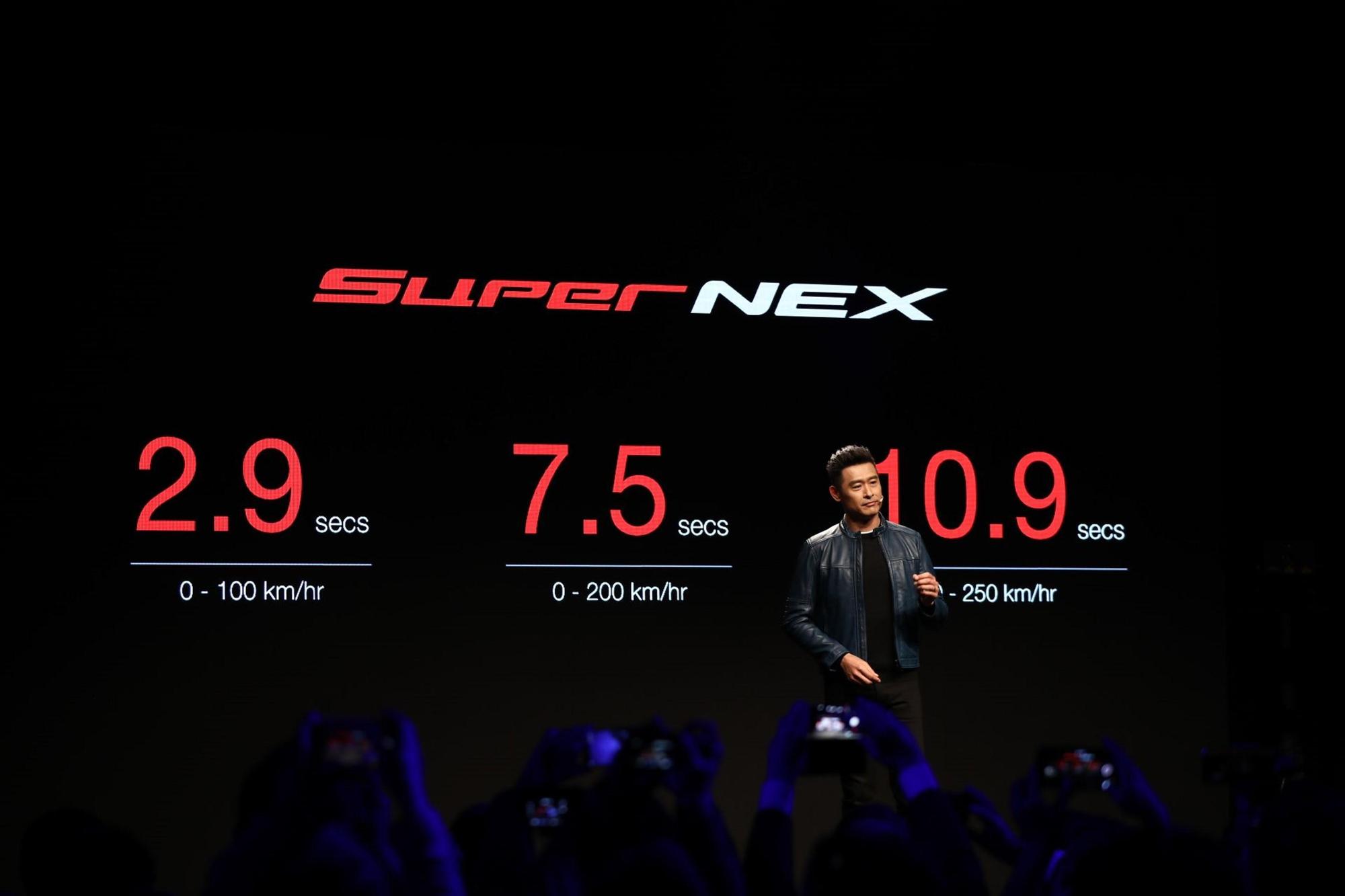 光陽集團董事長柯勝峯表示SuperNEX的問世，象徵KYMCO將正式跨入重機超跑的全新世界。（光陽提供）
