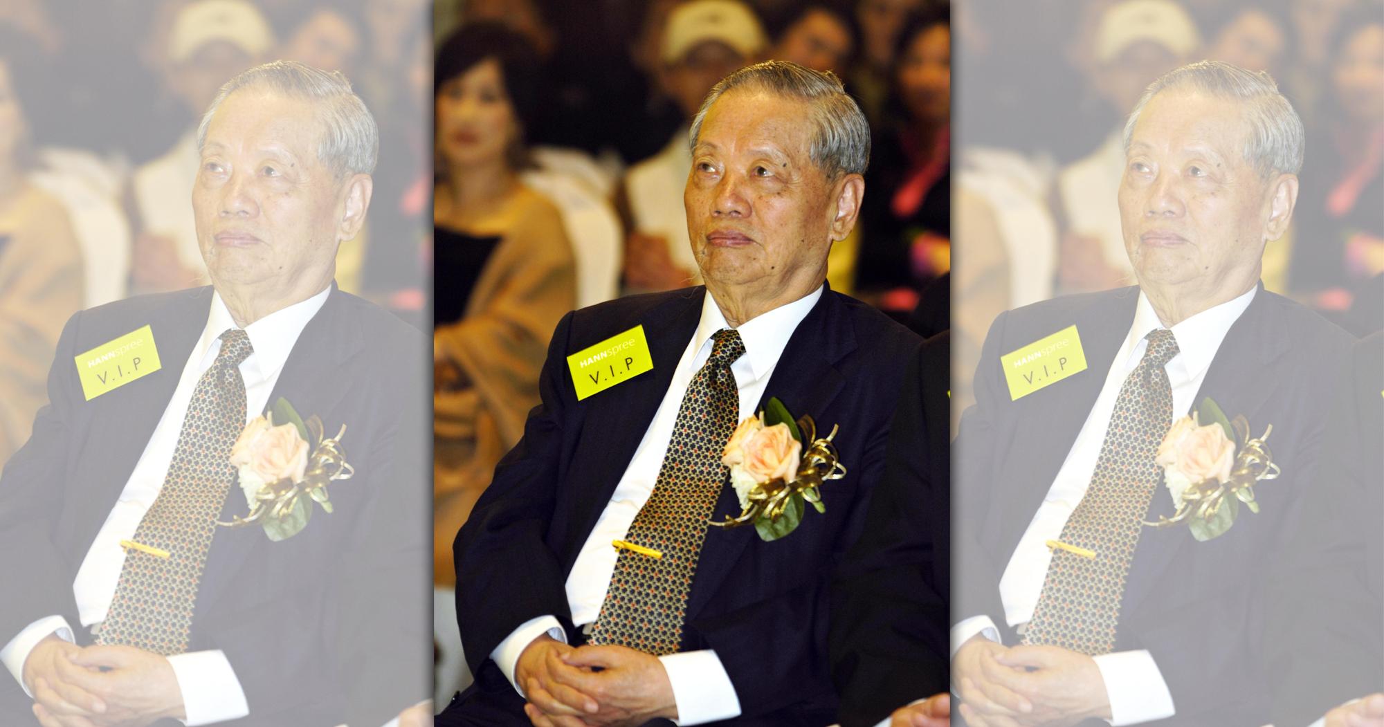 焦廷標昨（7日）過世，享壽95歲。（東方IC）
