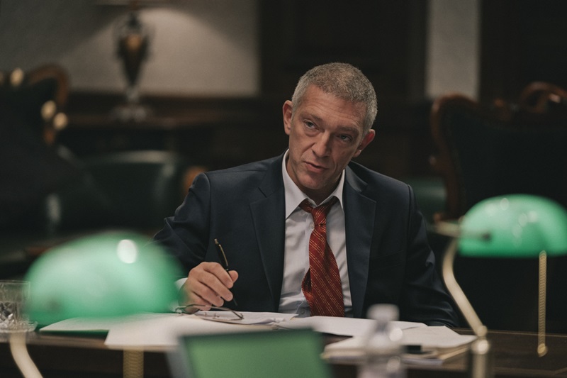 近年韓國電影紛紛力邀國際劇星加入演出陣容，文森卡索首次接演韓影《分秒幣爭》。（華映娛樂提供）