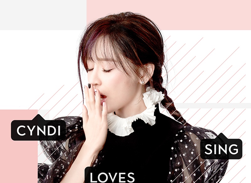 王心凌在IG放上呵欠照，為新專輯暖身。（環球提供）