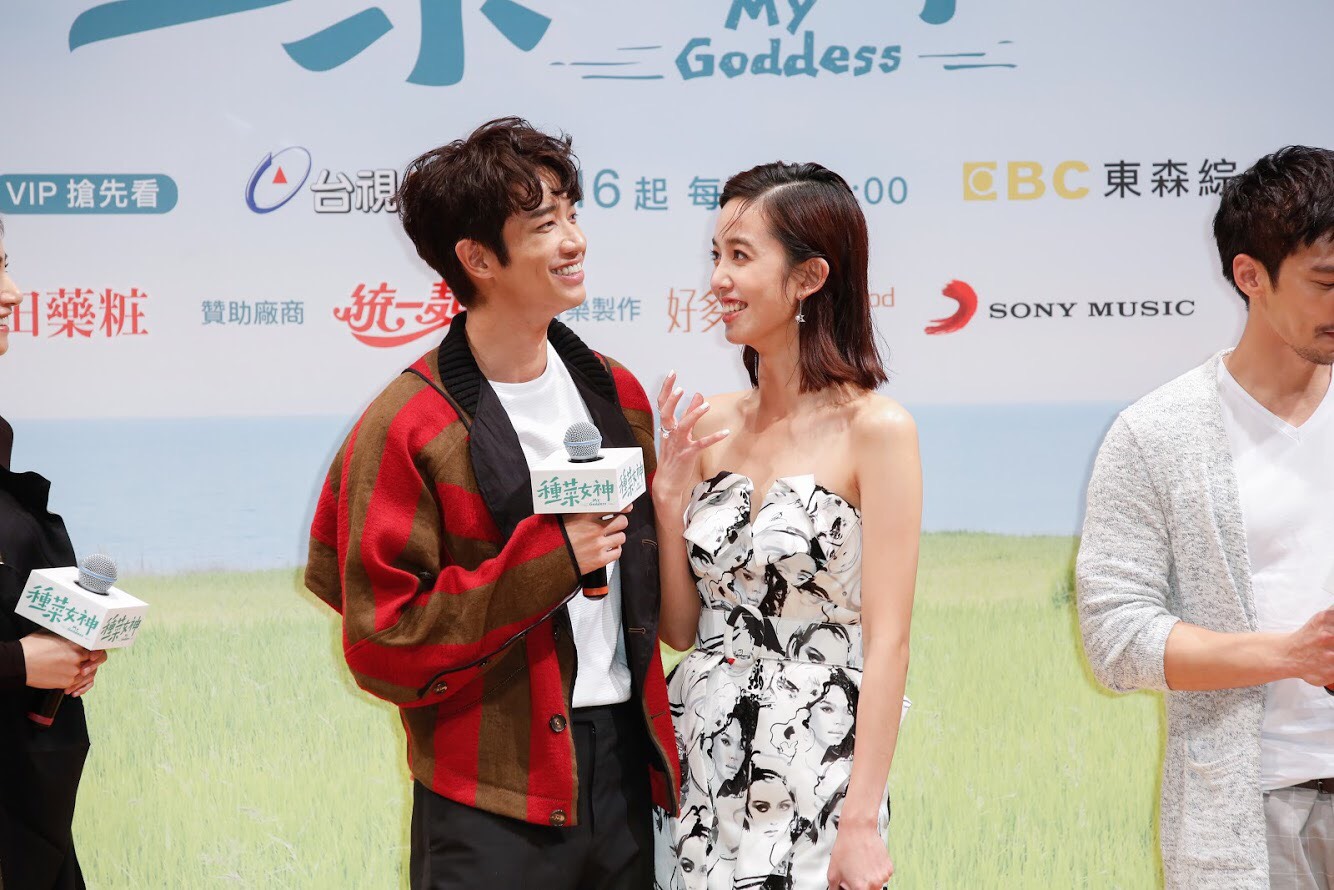 陳庭妮與劉以豪拍《種菜女神》雖然辛苦，但都深深愛上花蓮。