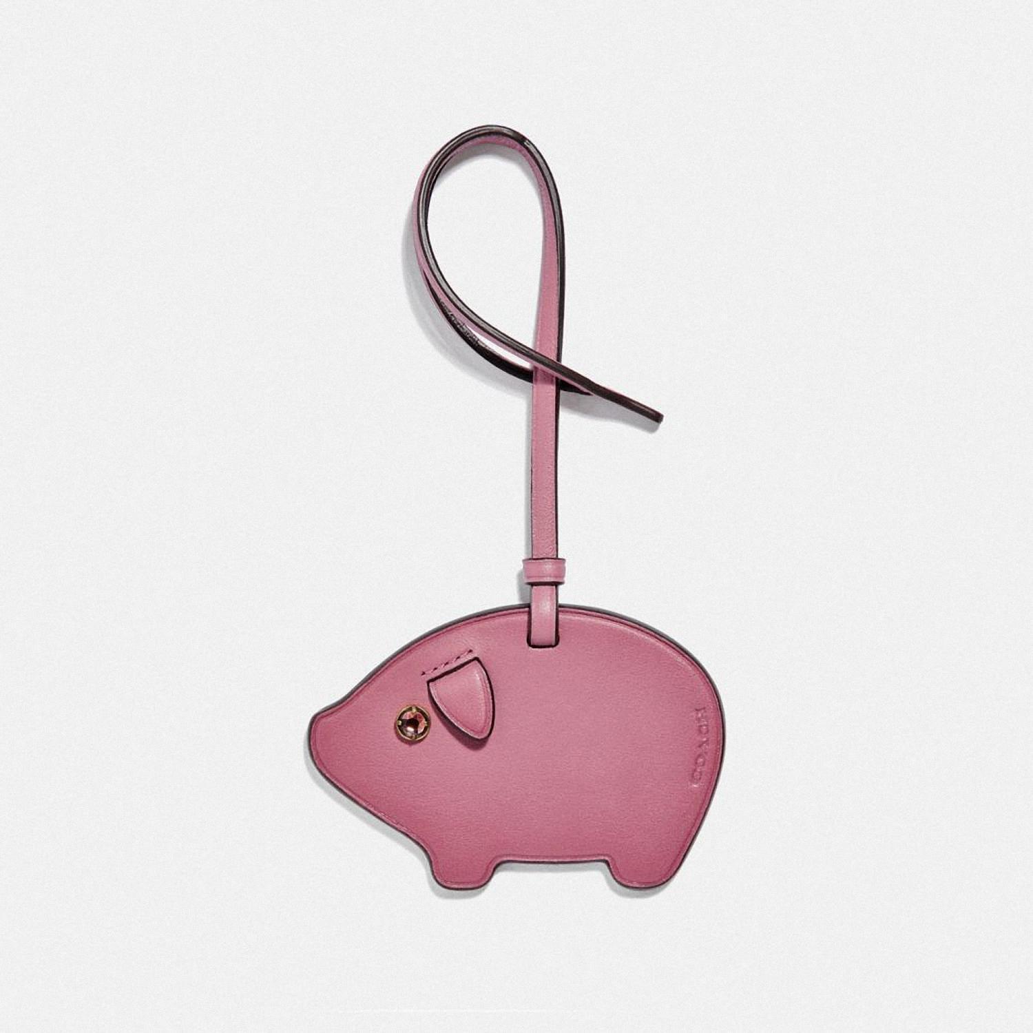 小豬Paul吊飾。NT$1,750〈COACH提供〉