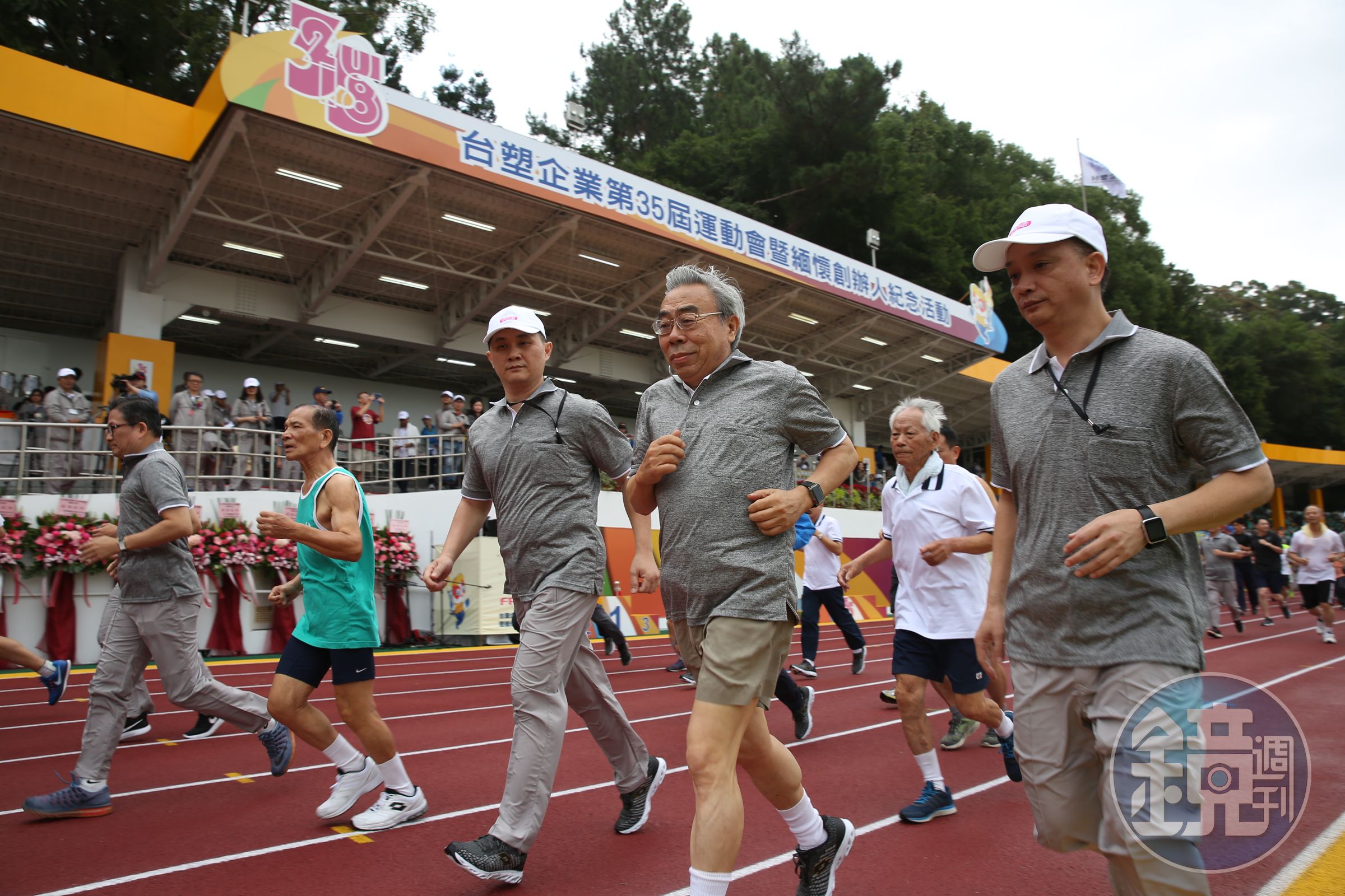 台塑今天舉辦運動會，現場人山人海。