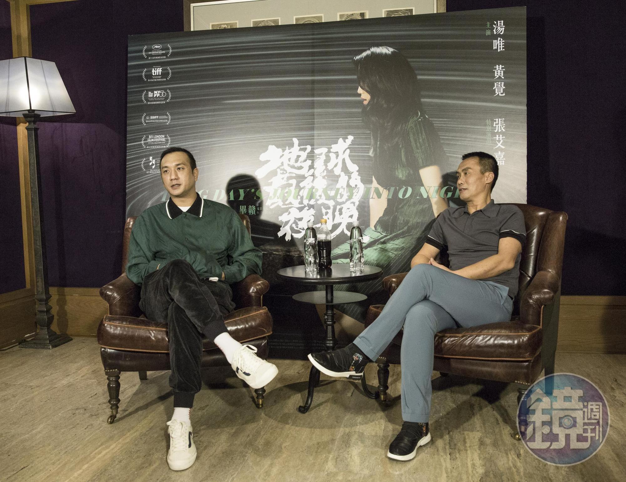 黃覺及陳永忠來台聊拍攝《地球的最後夜晚》種種，戲裡情節如夢似外，苦也如夢似幻。