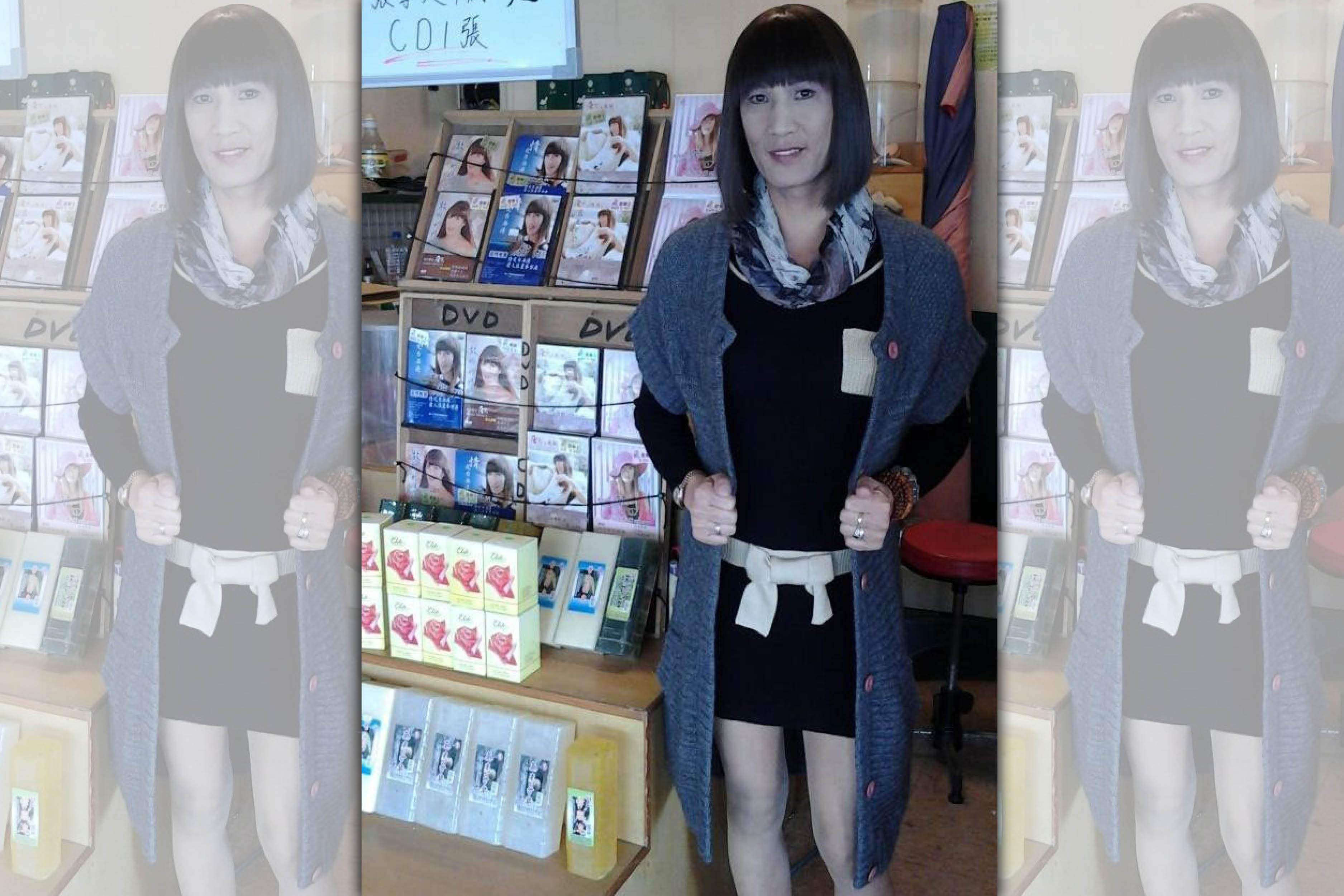 唐飛年輕時被新加坡老闆欺騙變性,後來在南部的廟會及夜市走唱表演,去年7月因腹膜炎引發敗血症病逝。(翻攝自唐飛臉書)