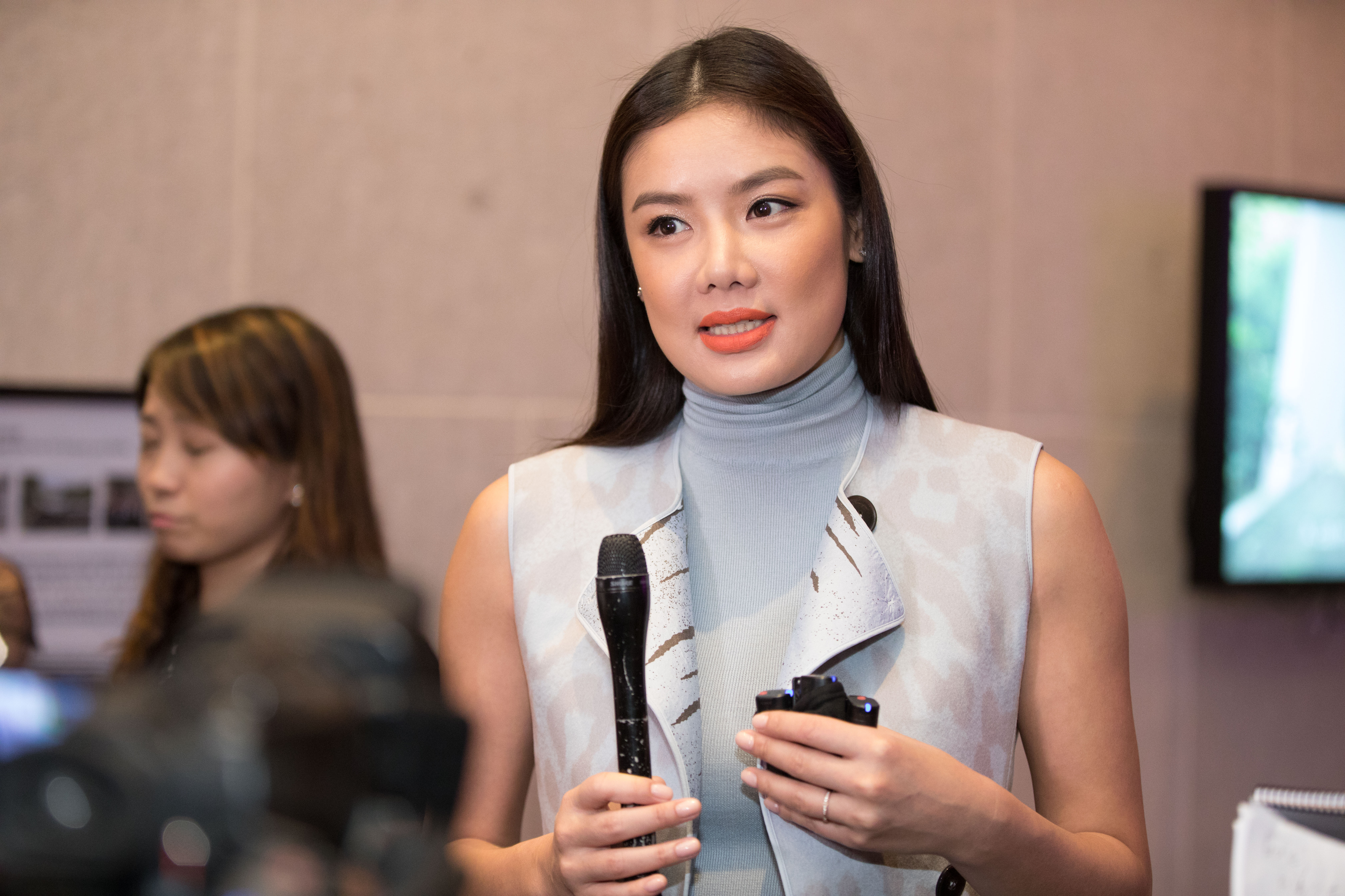 香港女星樂基兒近日宣布懷孕，卻遭網友洗版控訴「玩弄感情」。（東方IC）