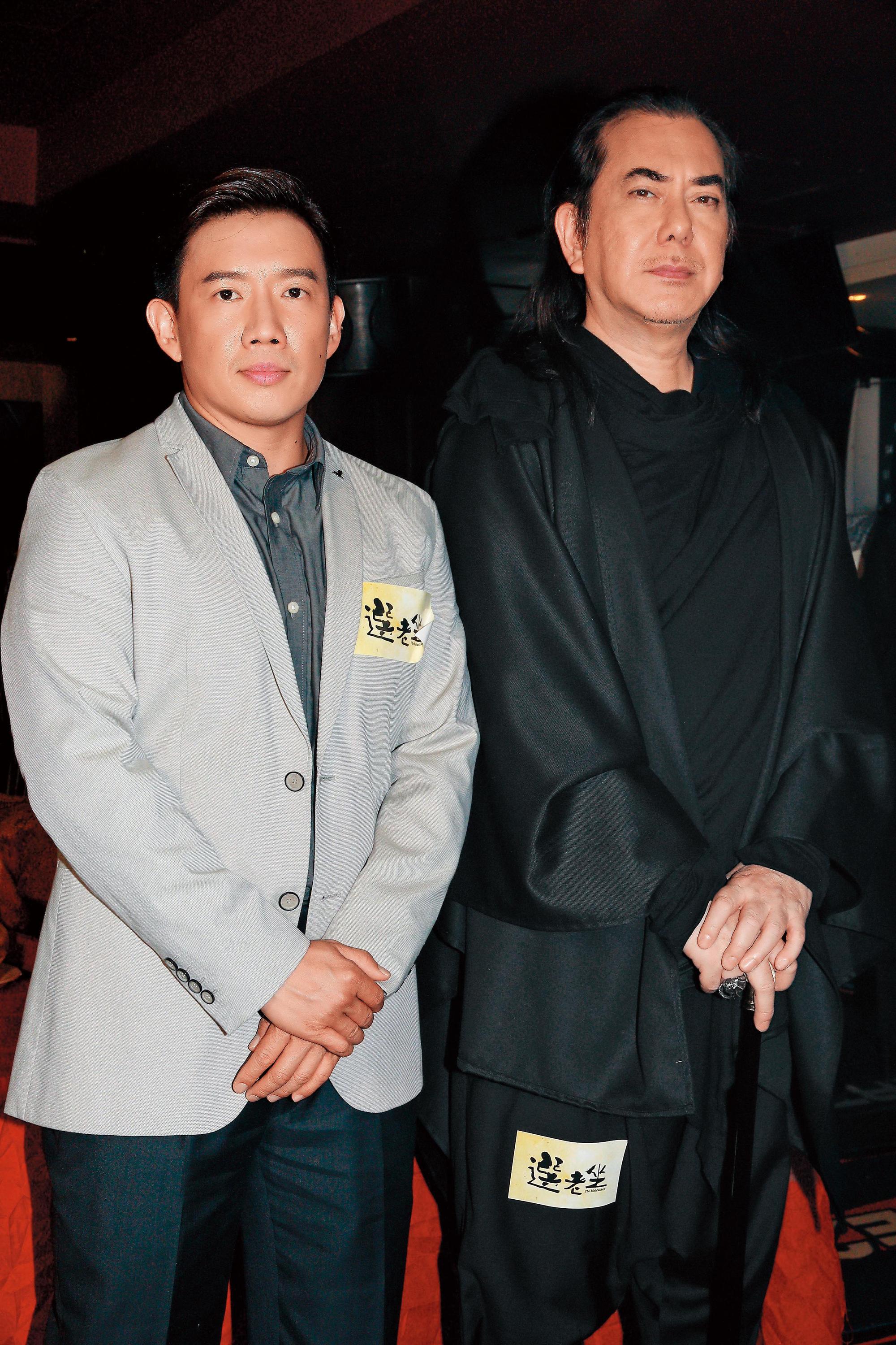杜汶澤（左）和黃秋生（右）2013年因為對電影《低俗喜劇》觀感不同而隔空互罵，關係降到冰點。（東方IC）