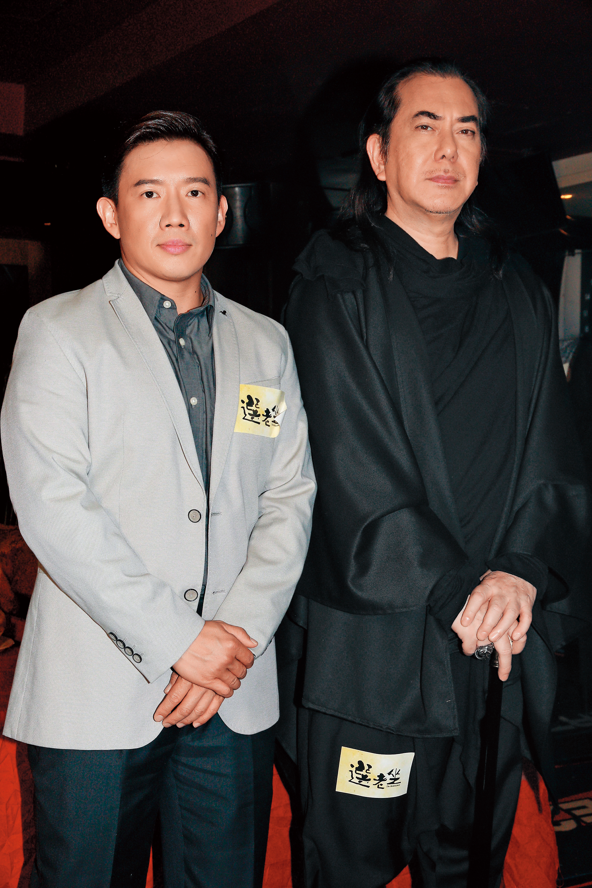 杜汶澤（左）和黃秋生（右）2013年因為對電影《低俗喜劇》觀感不同而隔空互罵，關係降到冰點。（東方IC）