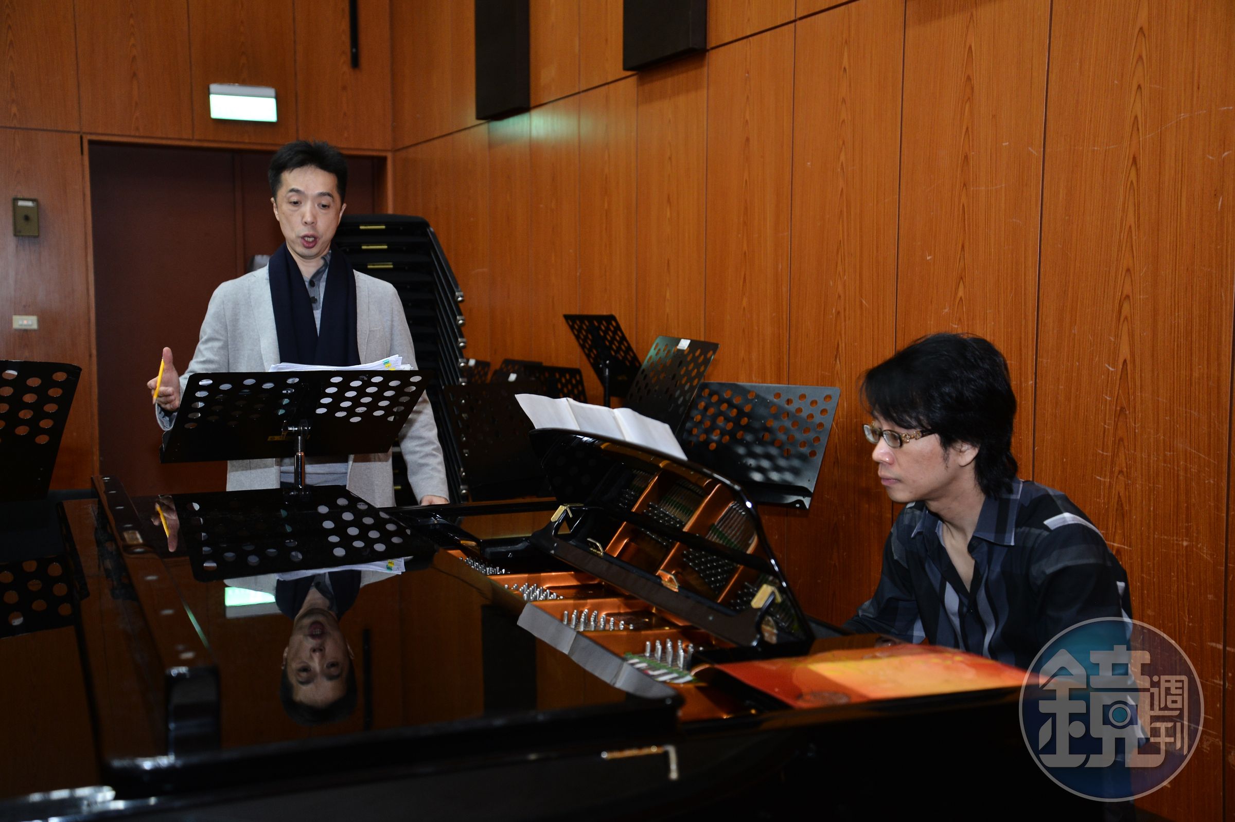 陳致遠二度登國家音樂廳獻唱，為了留下紀念還自己錄製專輯。（陳致遠提供）