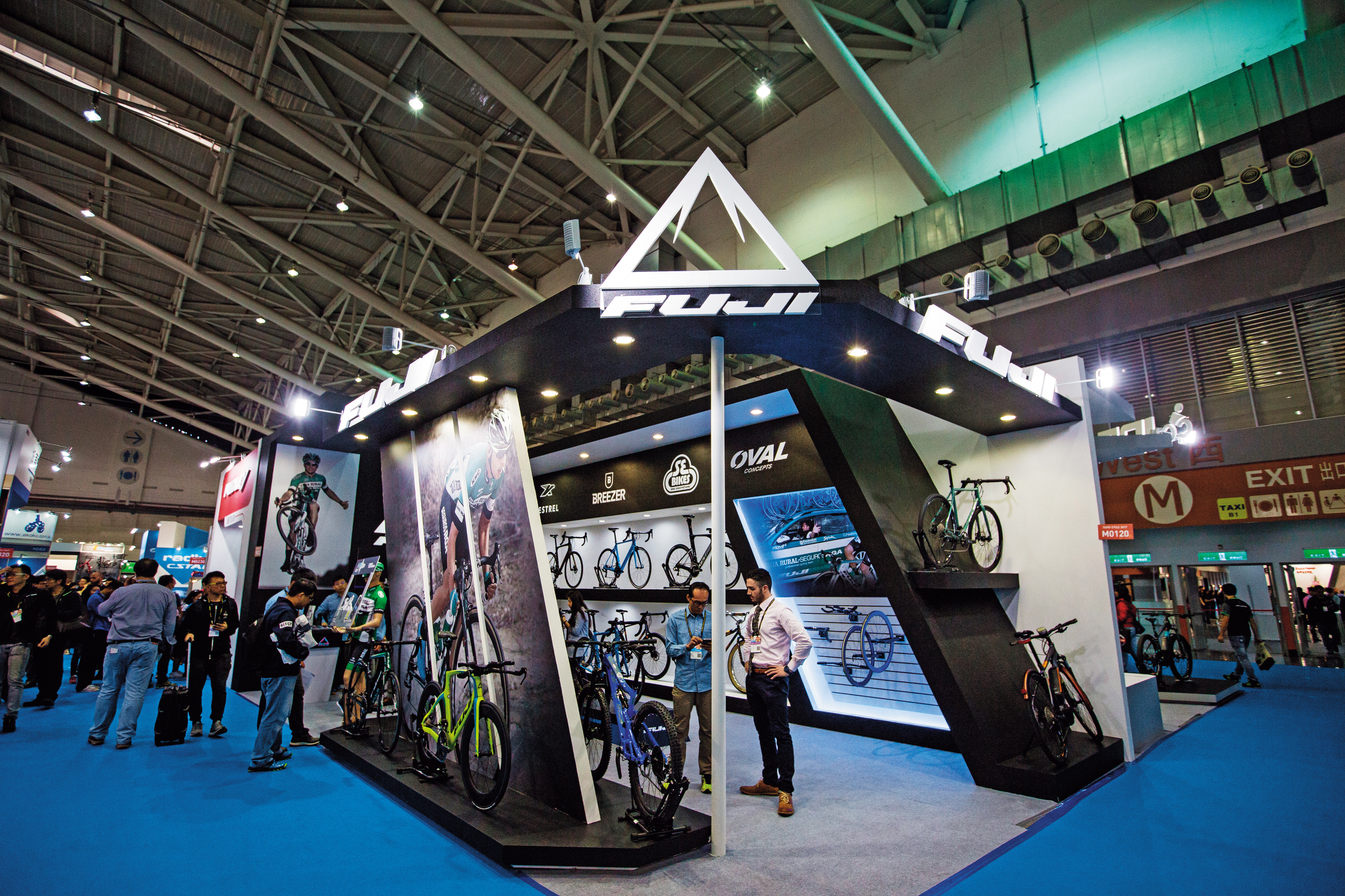 富士（Fuji）自行車在台北國際車展亮相參展，獲得不少廠商及車友正面評價。