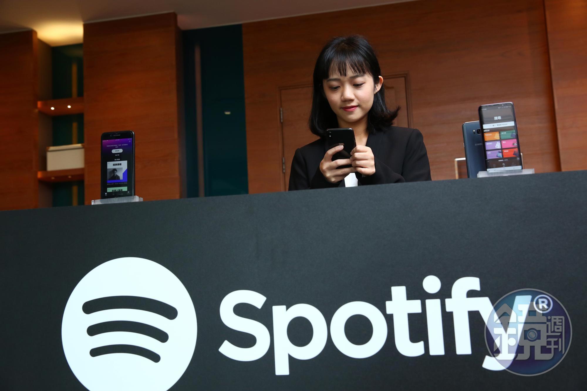 台灣Spotify即日起開放手機免費版，總共有4000萬首音樂任你聽。