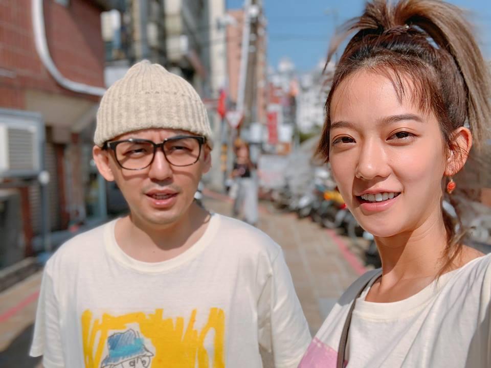 孟耿如與黃子佼情侶檔一前一後發行音樂作品。（翻攝自黃子佼臉書）