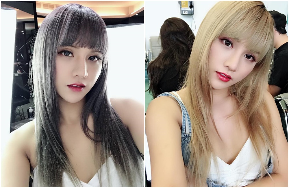 小A辣整形，對於新容貌很滿意，遇網友批噁心，她以幽默心情面對。（小A辣提供）