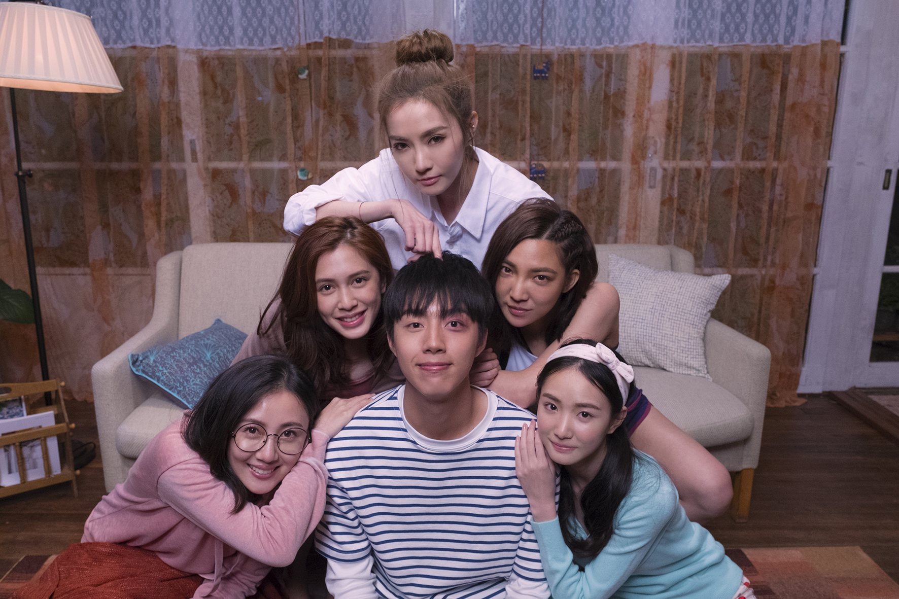 《有五個姊姊的我就註定要單身了啊》中的蔡凡熙，因為有5個姊姊而很難談戀愛。（群星瑞智提供）