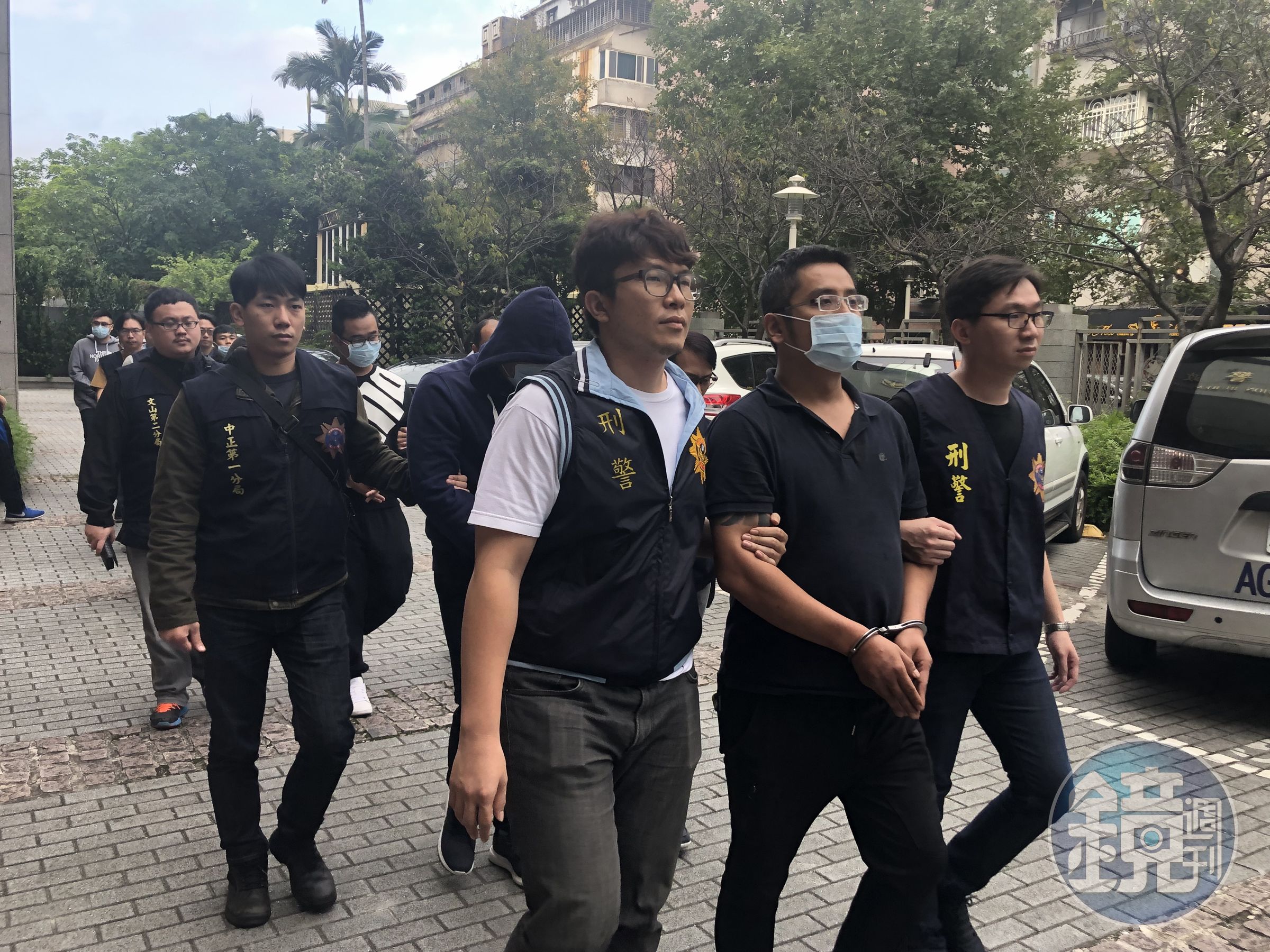 四海幫海亮堂主因傷害等罪嫌，遭警方移送法辦。（刑事局提供）