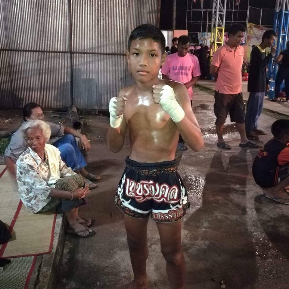 年僅13歲的泰拳選手Anucha Tasako不幸命喪擂台。（Anucha Tasako）