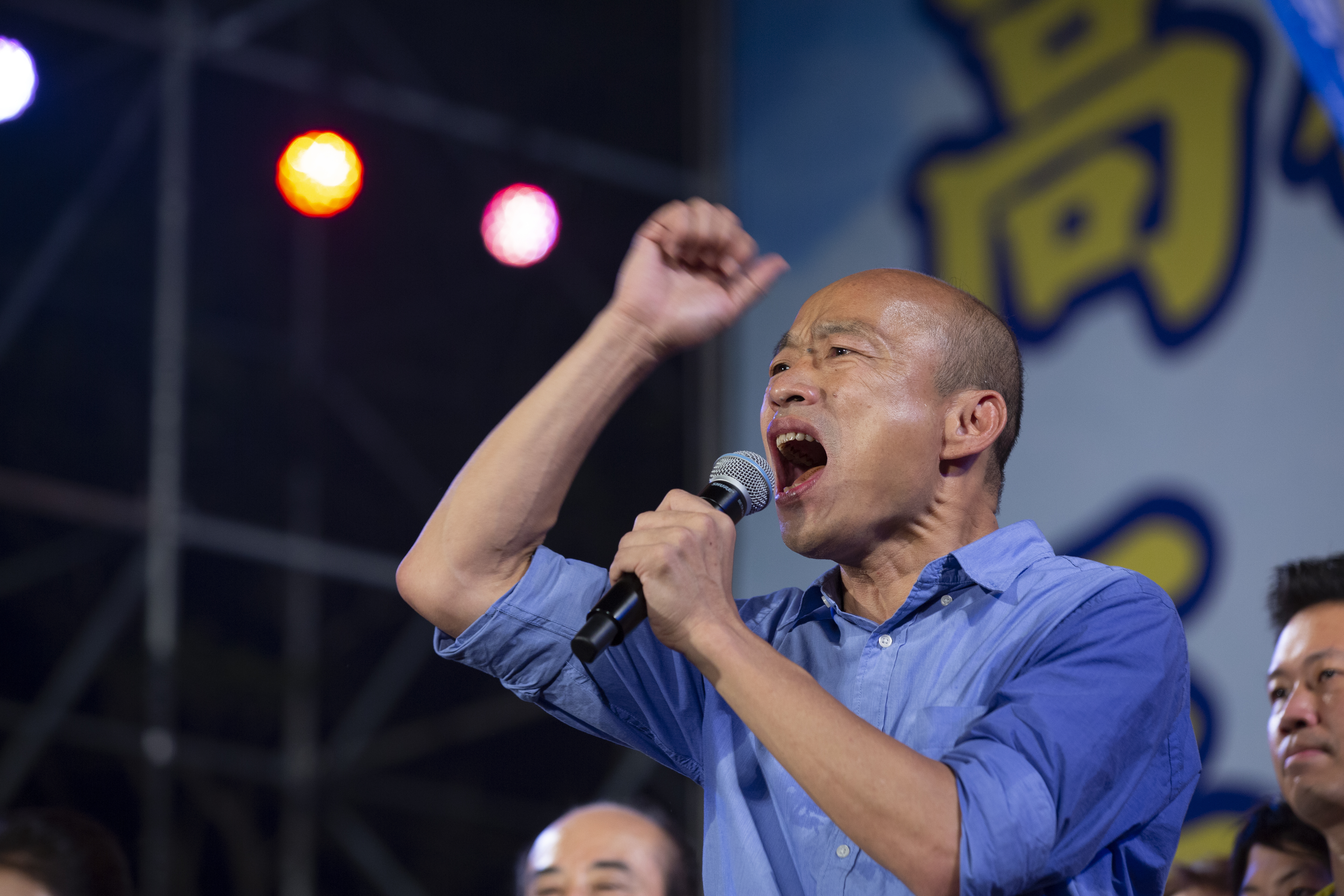 國民黨高雄市長候選人韓國瑜近日聲勢高漲，甚至掀起一陣「韓流」席捲高雄。