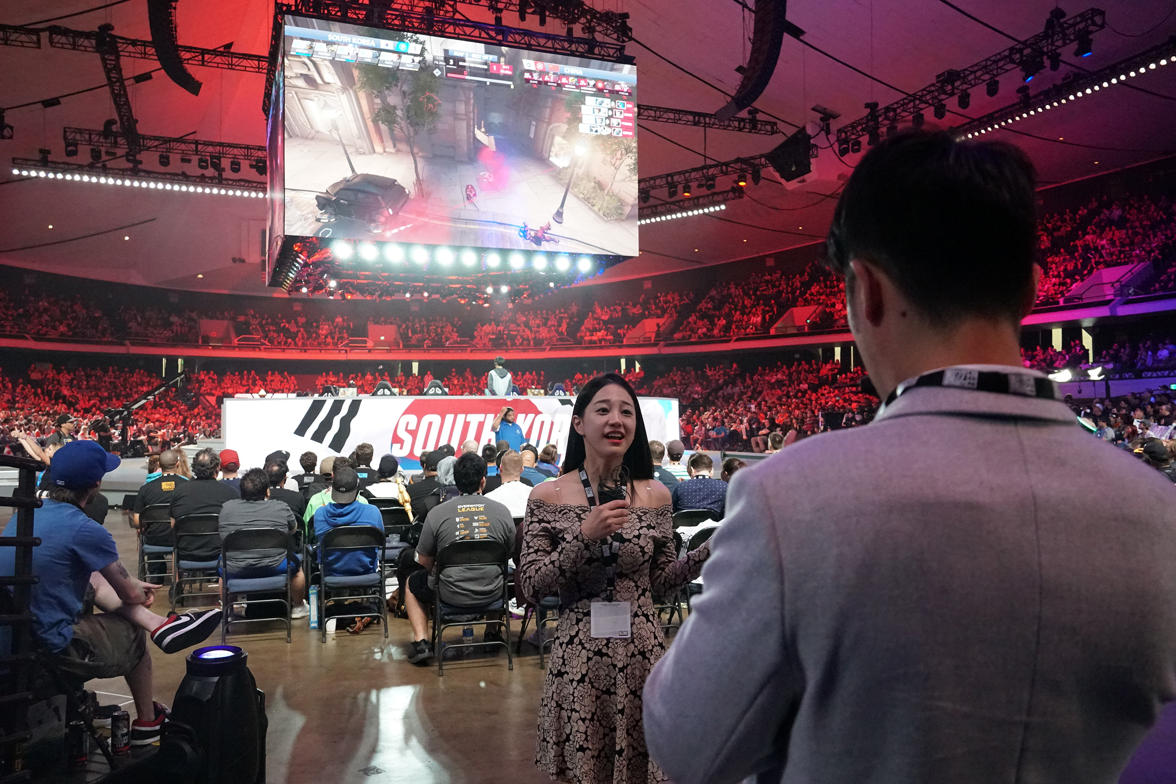 今年全球有超過900家媒體前往暴雪嘉年華採訪，光韓國媒體就近百人。