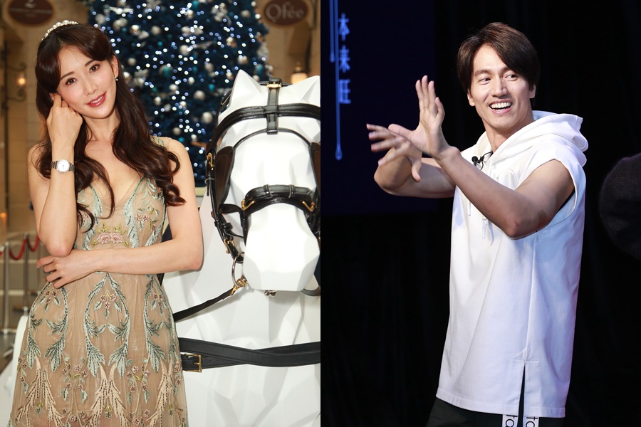 言承旭月前鬆口認愛，外界紛紛推測口中女友是否為林志玲，而林志玲回應「好像不是我」，並大方給祝福。（東方IC）