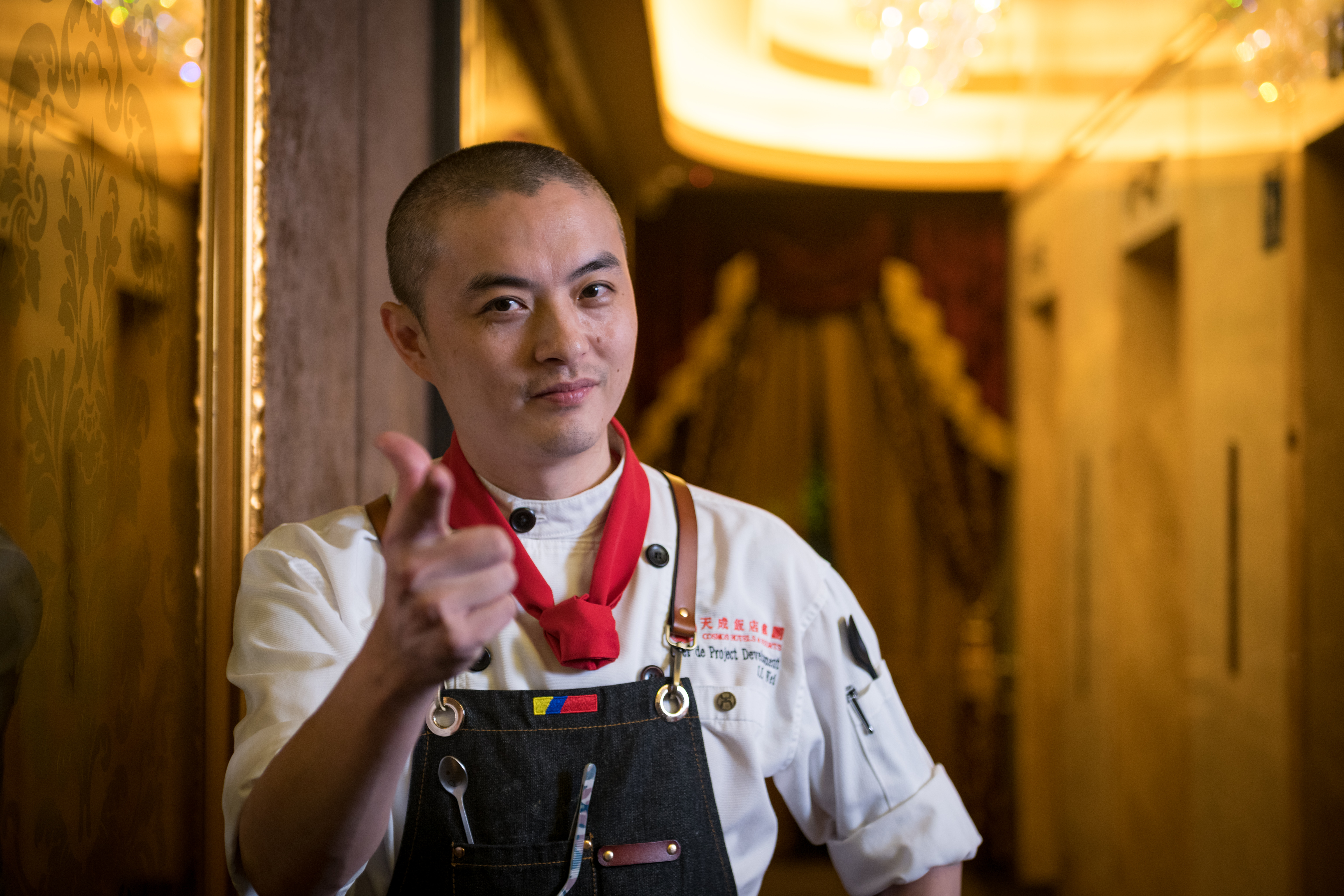 「天成飯店集團」西餐行政副總主廚魏景振結合從法國藍帶廚藝學院畢業的專業及米其林餐廳見習的視野，擅長創意料理。