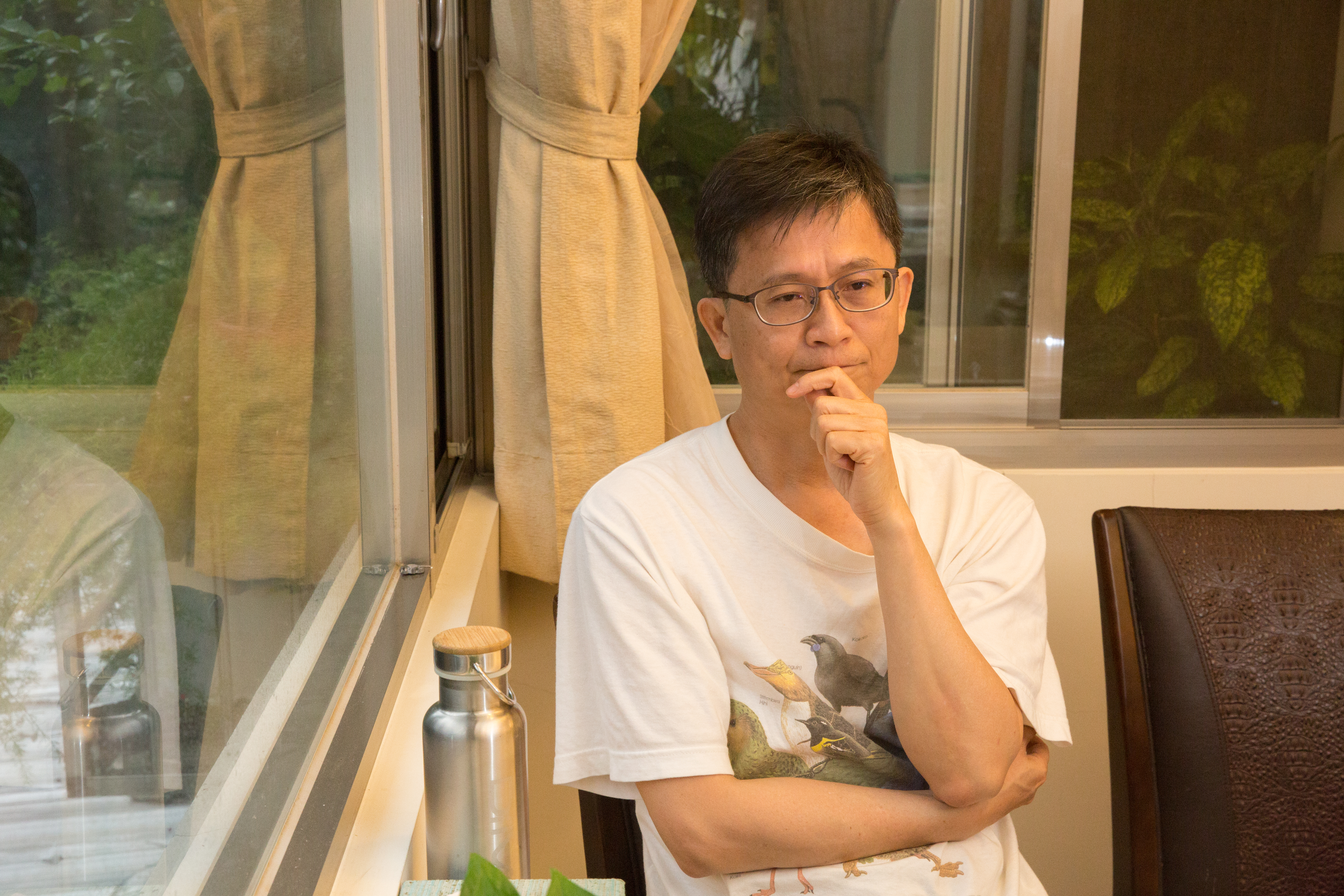 詹順貴檢討自己在修法公聽會上不應該離開會場。