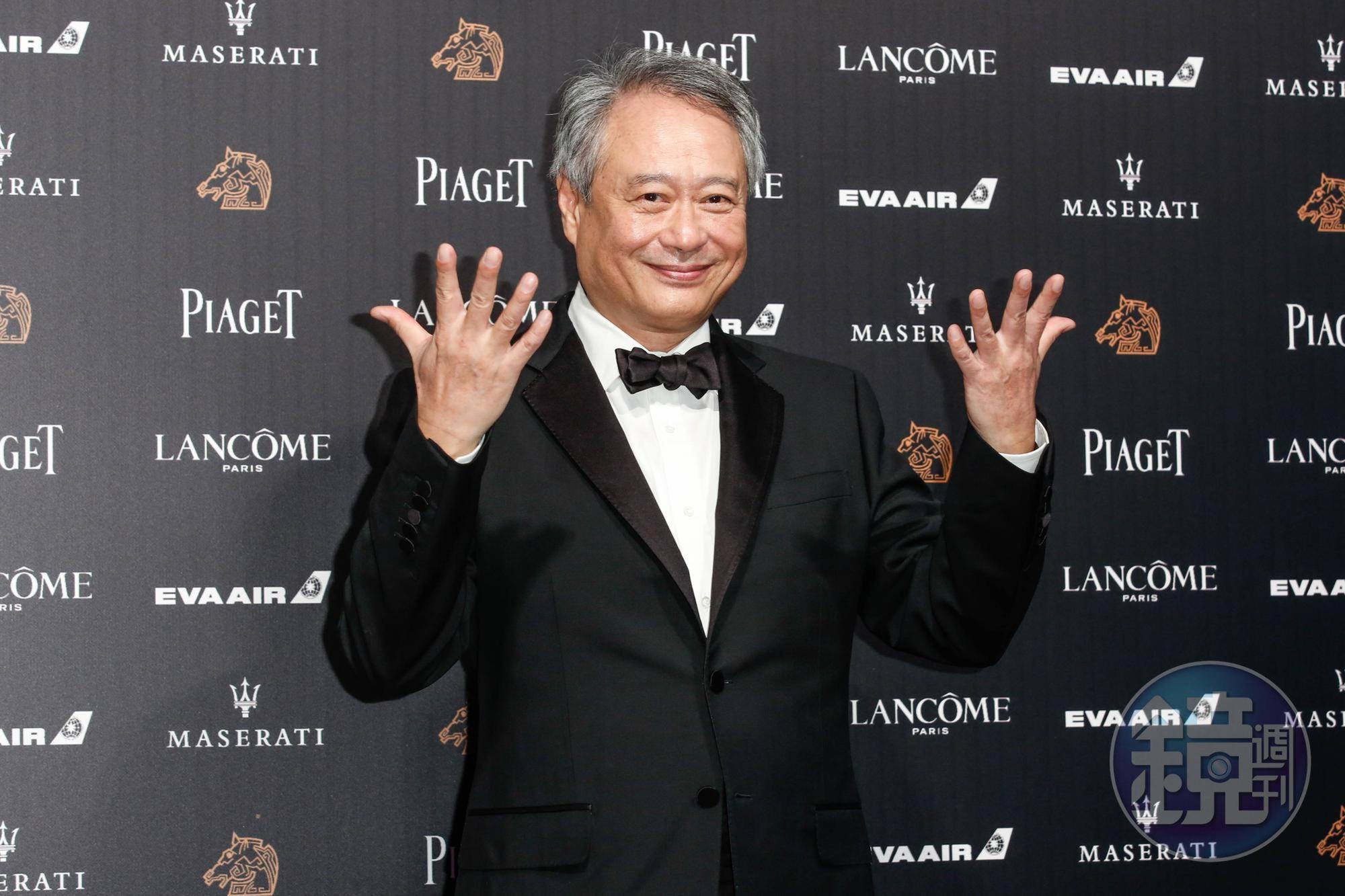 金馬影展主席李安親民開場，更以演員身分參與開場影片演出。