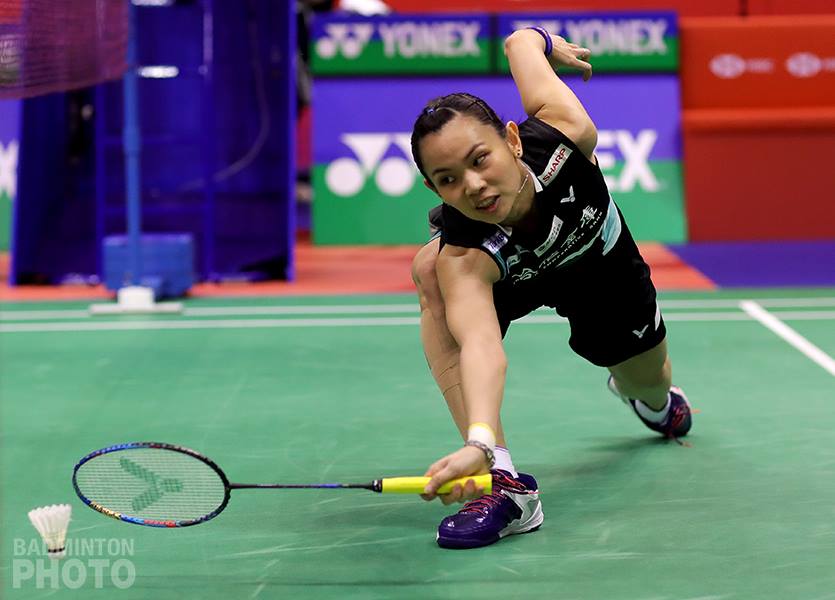 戴資穎腹部拉傷，退出香港公開賽4強賽。（翻攝自戴資穎粉絲專頁）