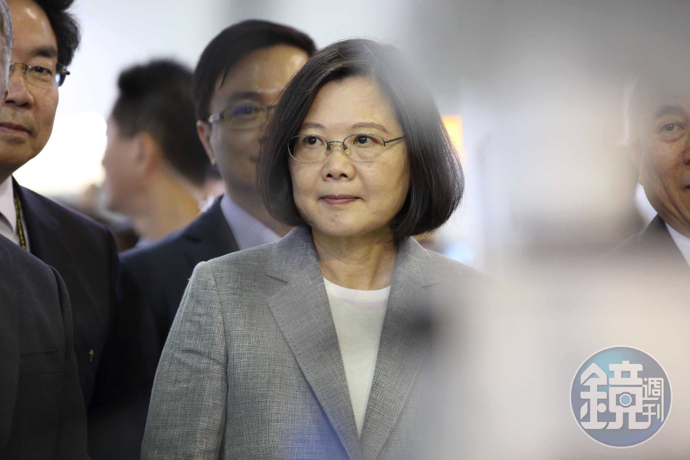 總統蔡英文今日前往台中輔選，並針對金馬獎的統獨議題發表看法。（本刊資料照）