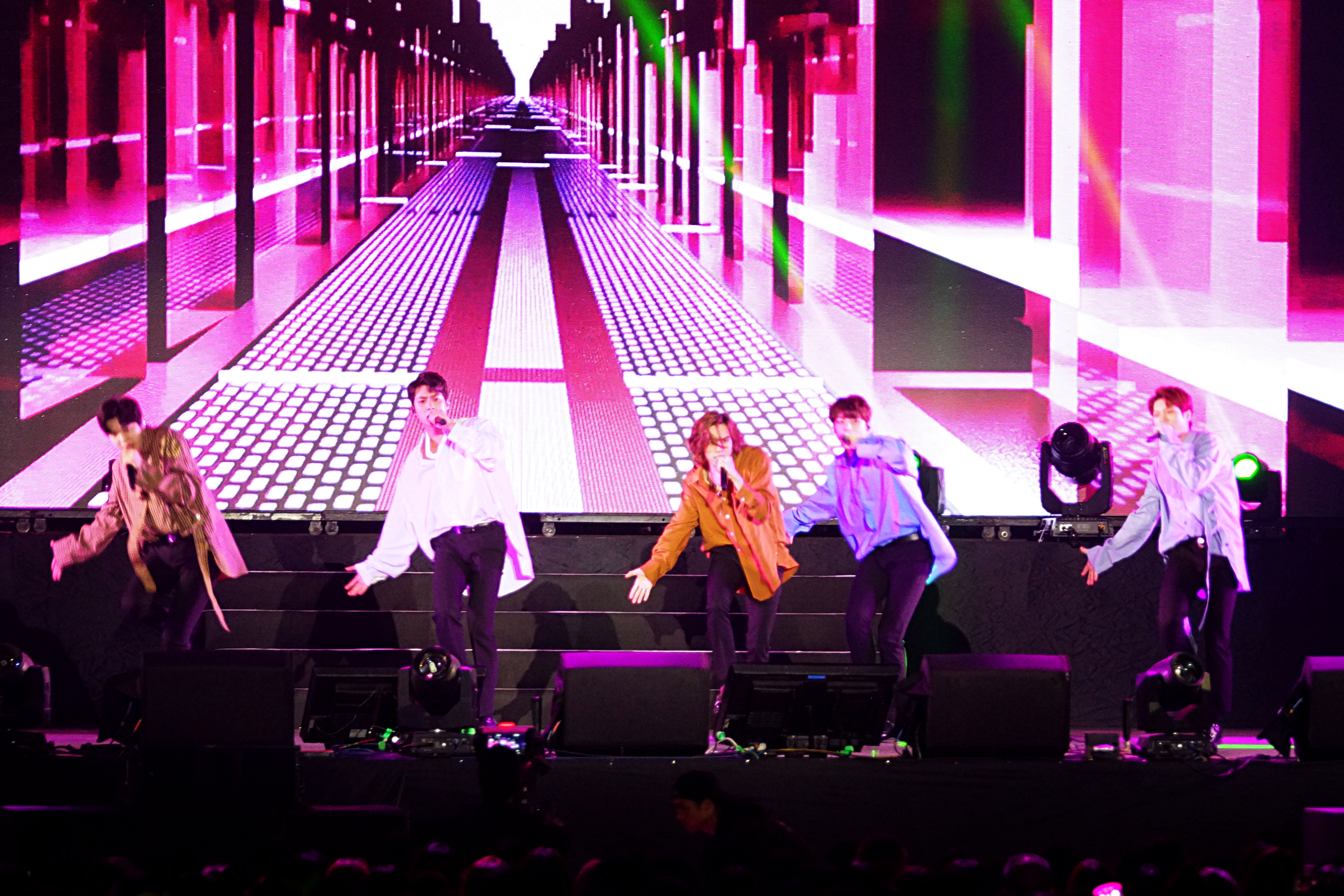 韓國男團INFINITE在台灣舉辦見面會。