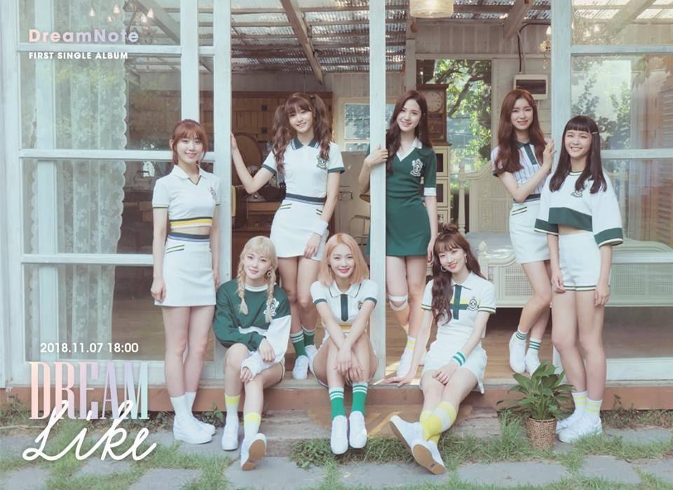 由iMe Korea推出的8人女子偶像團體DreamNote,成員平均年齡僅17歲。(iMe提供)