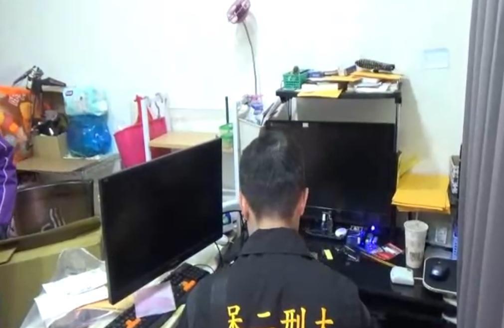 陳姓夫妻在網路上販賣盜版軟體,被警方查獲。(警方提供)