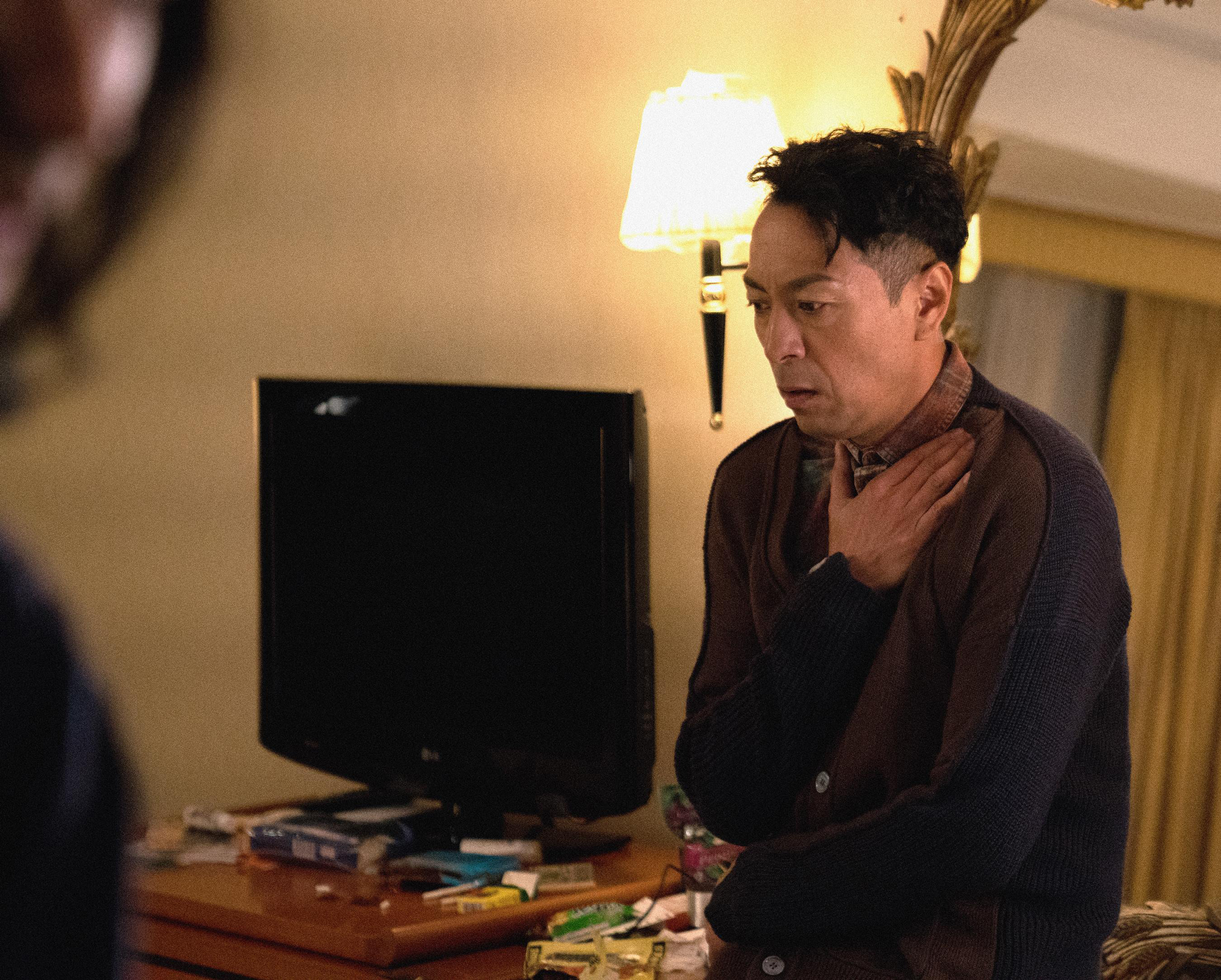 姜皓文飾演想變性的已婚中年男人，他演出努力，可惜對手強大，未能入圍金馬。（双喜提供）