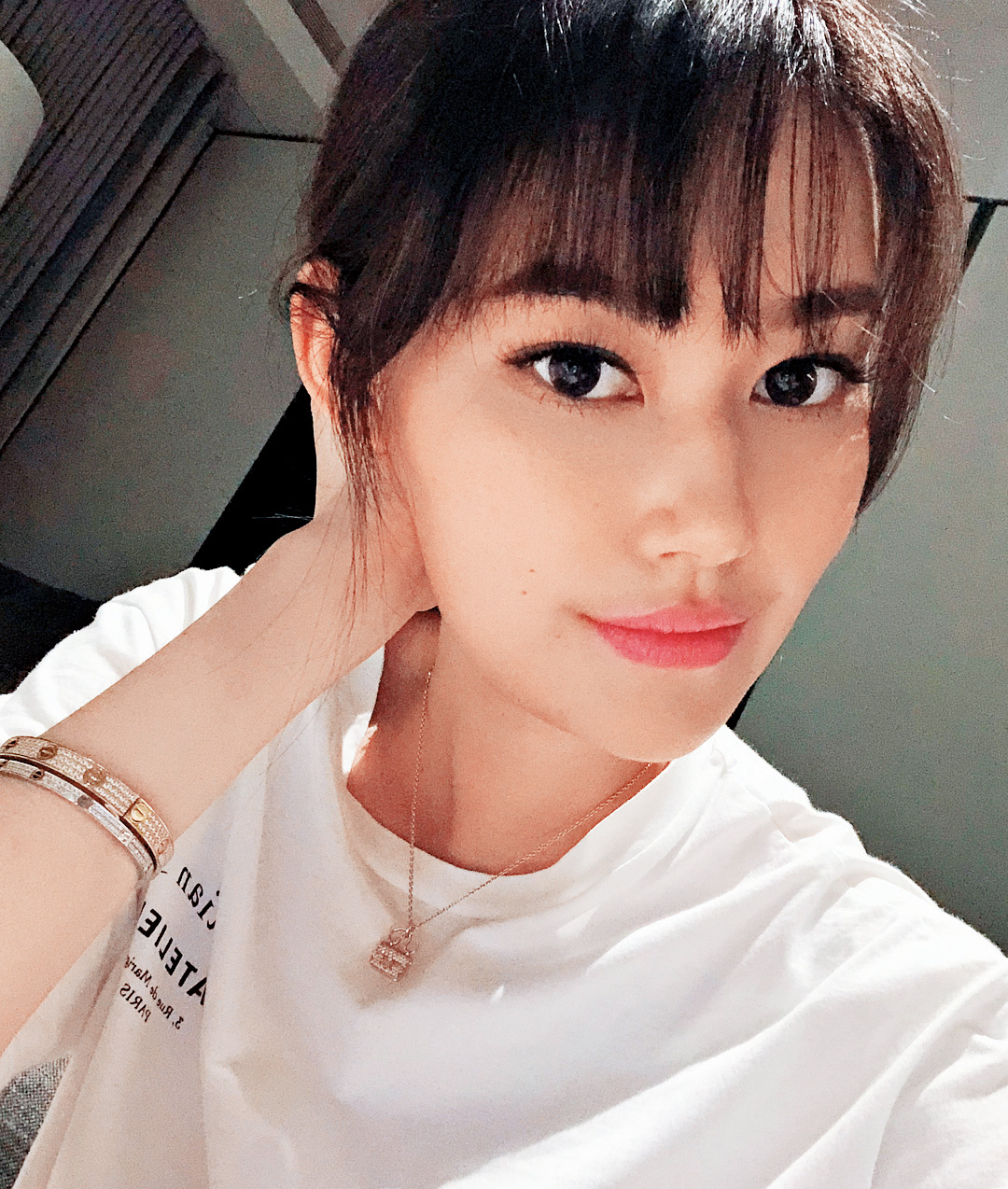 錢德月與前夫三合董事長董建三的女兒Tiffany與周予天年初傳緋聞,還與錢德月共進晚餐。(翻攝自Tiffany IG)