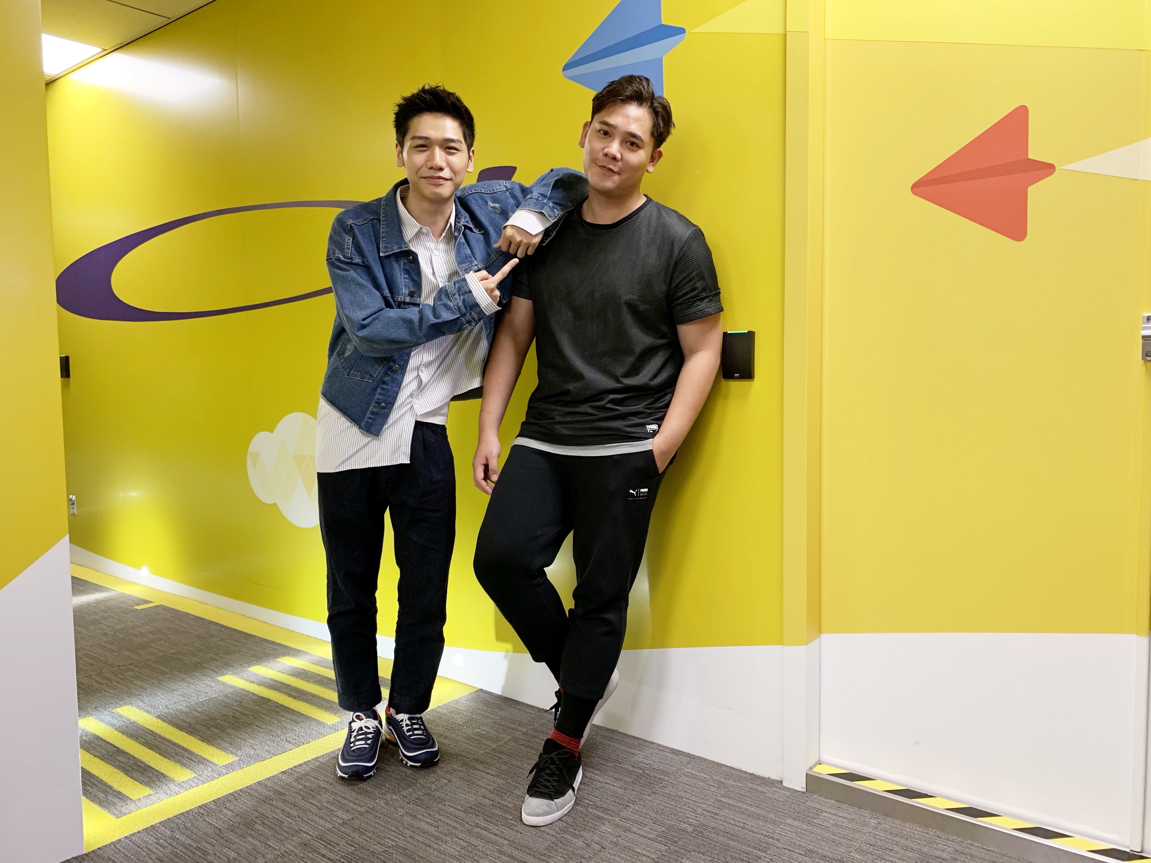 盧學叡與蔡旻佑有十年好交情，這次算第一次真正合作。（三映電影）